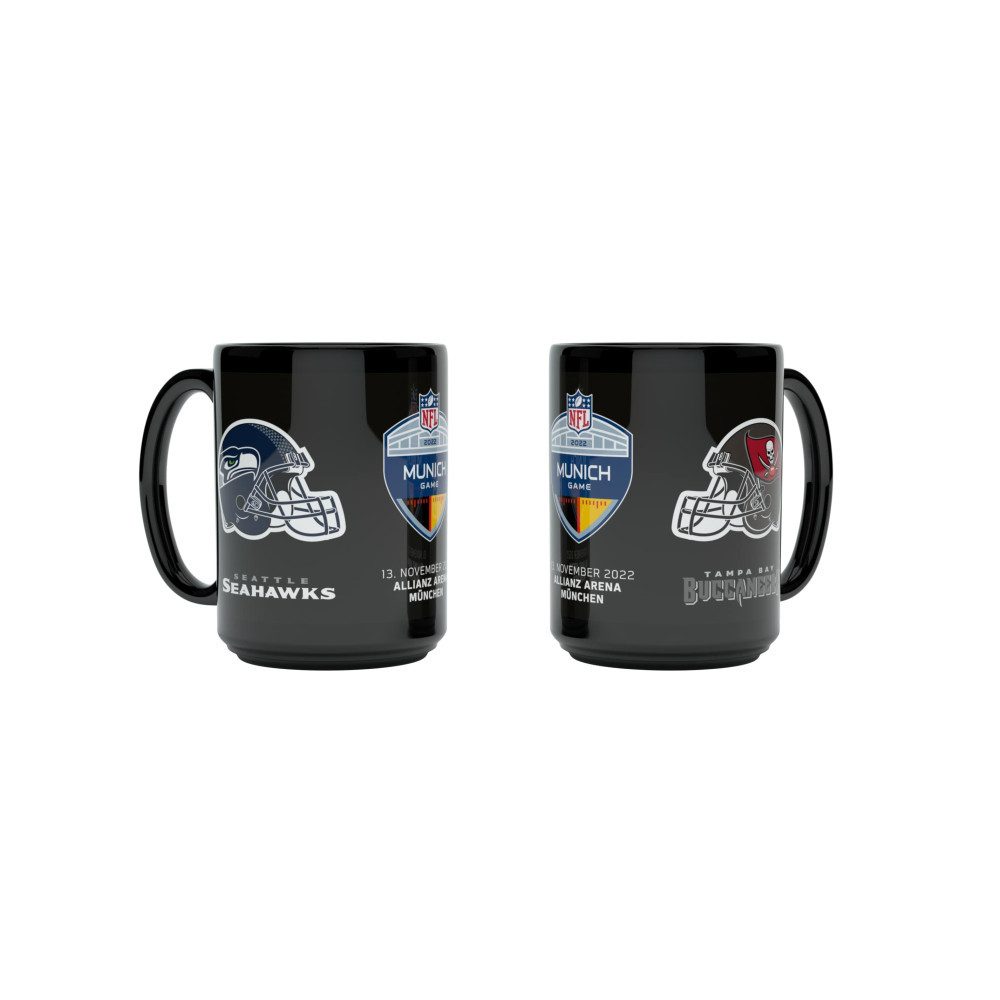 NFL Shield Becher Munich Game Team Dueling Ceramic Mug 450 ml., Keramik