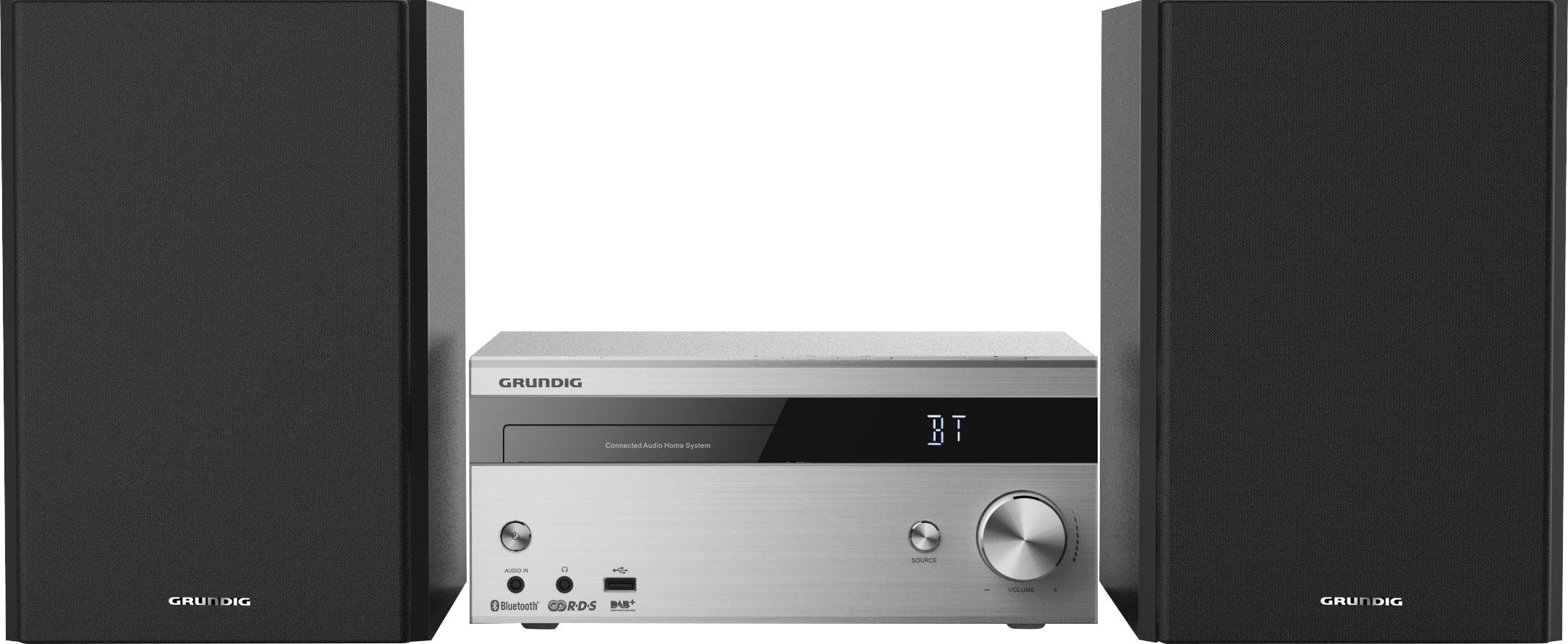 Grundig CMS 4000 Microanlage (Digitalradio (DAB), UKW mit RDS, 100 W) | Stereoanlagen