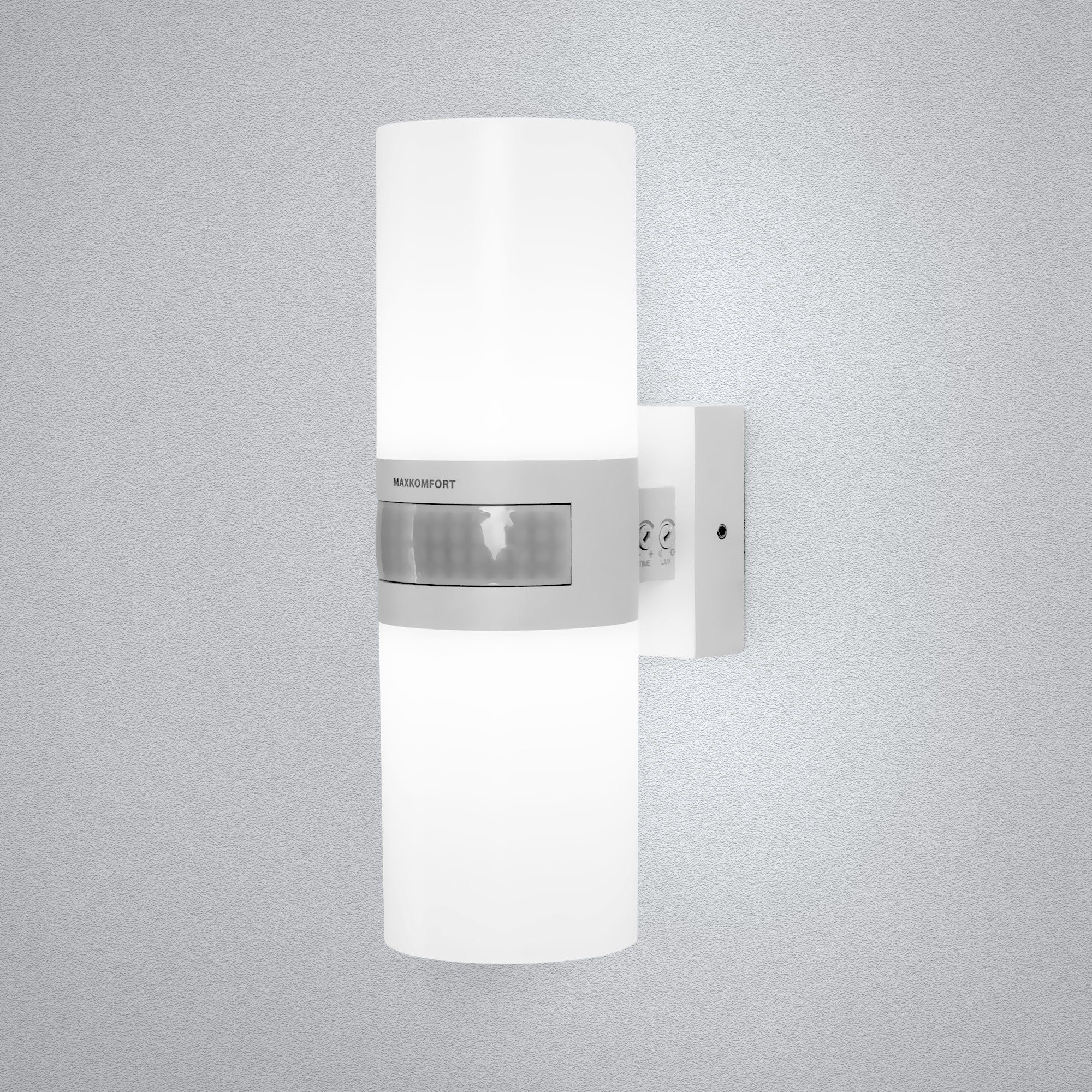 Maxkomfort Wandleuchte TWIN, LED fest integriert, günstig online kaufen
