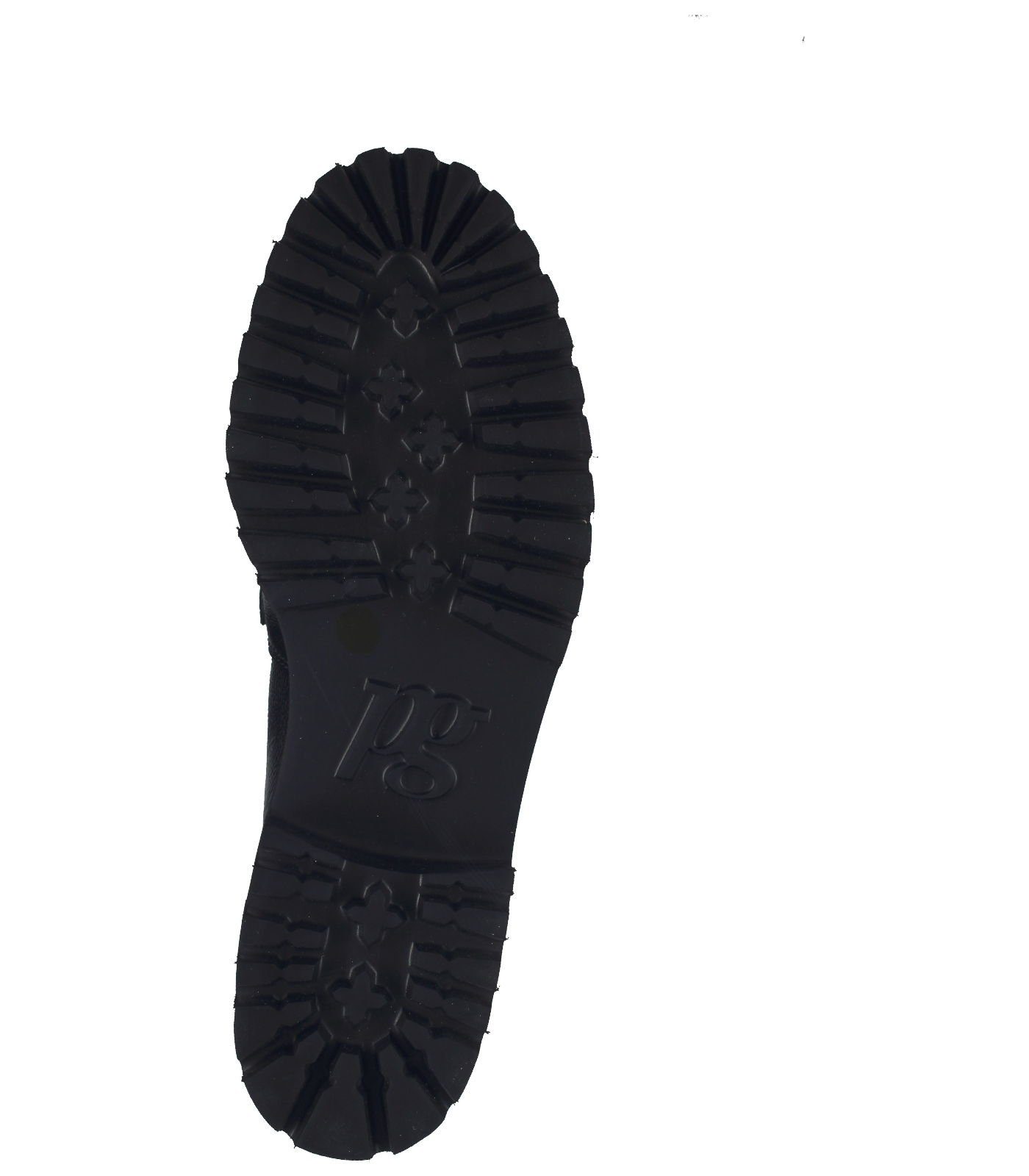 Paul Green Slipper Leder Slipper schwarz