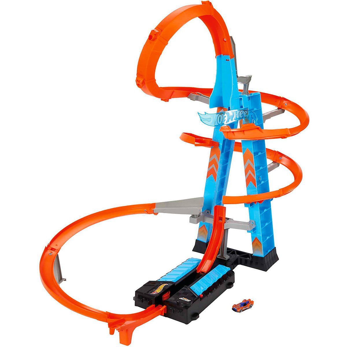 Mattel® Autorennbahn »Hot Wheels Himmelscrash-Turm inkl. 1« online kaufen |  OTTO