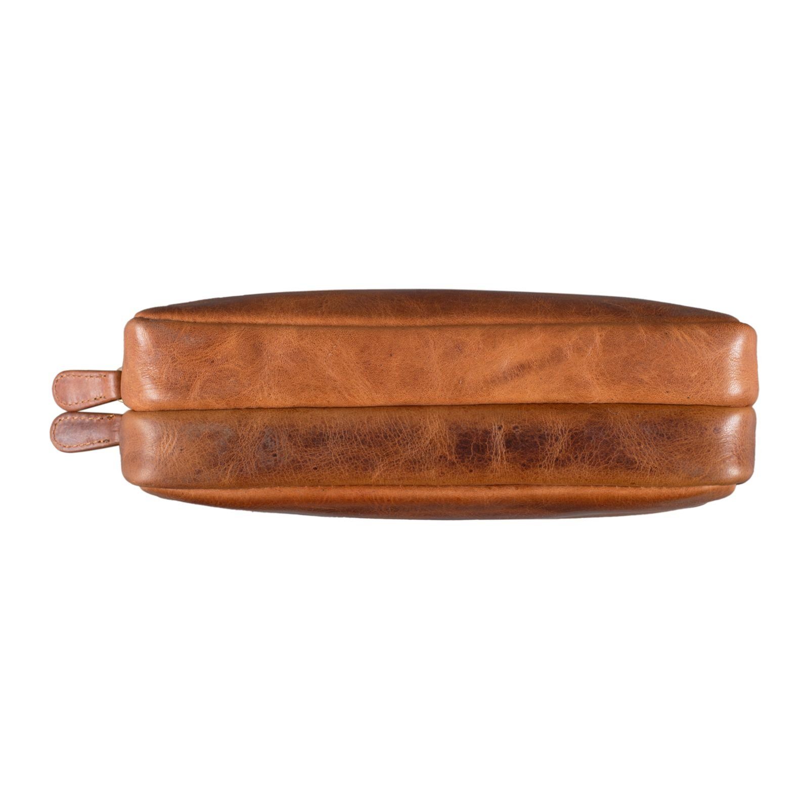 STILORD Federmäppchen cognac - Leder Etui kara "Eddie"