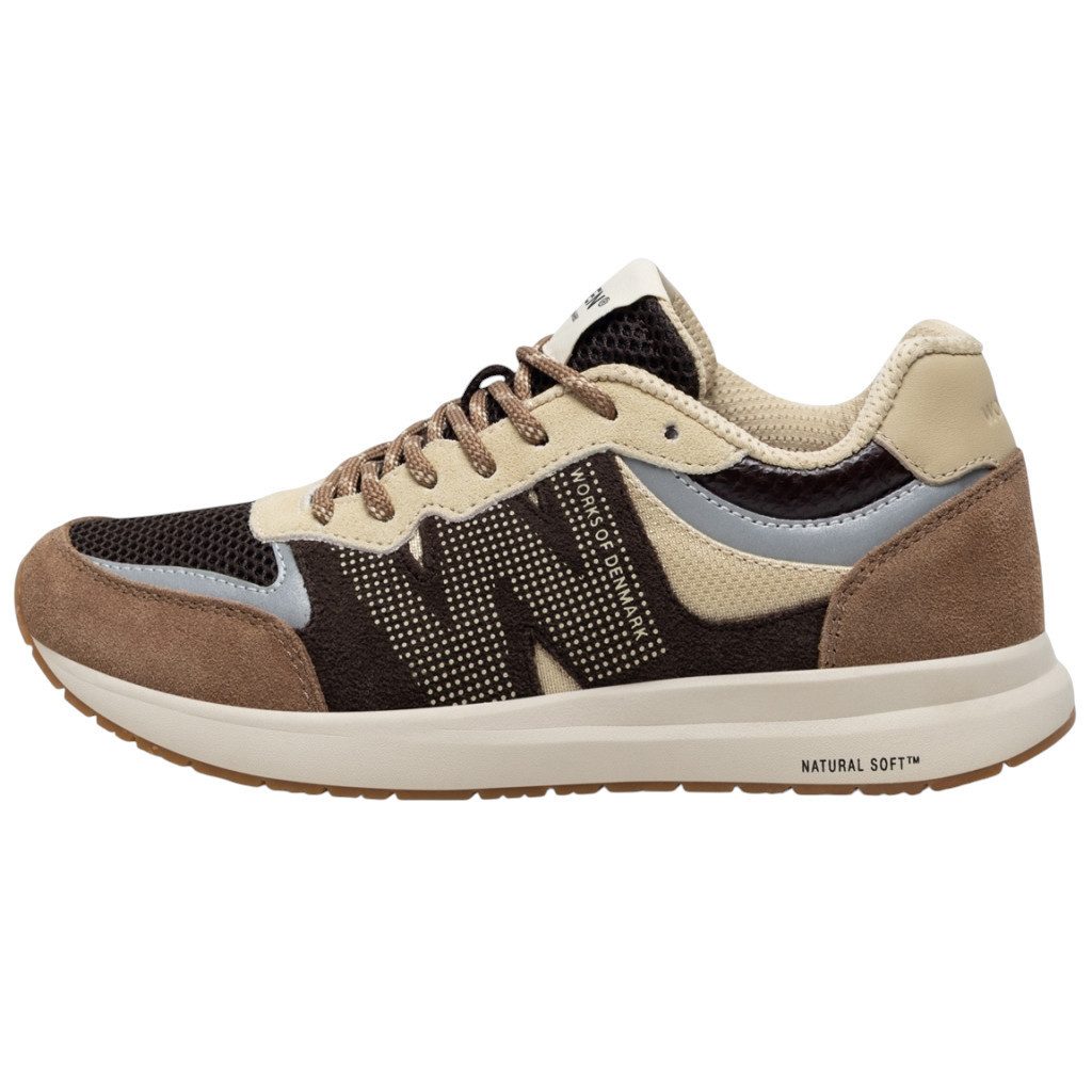 WODEN Rigmor Open Mesh (Veloursleder) chocolatebraun Damen Sneaker