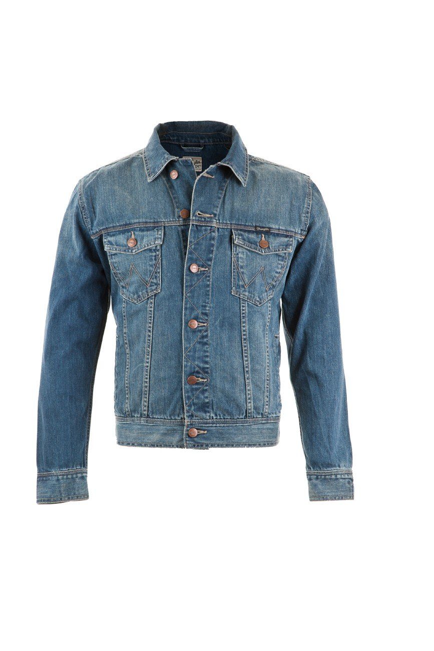 Wrangler Jeansjacke Classic mit 100% baumwolle günstig online kaufen