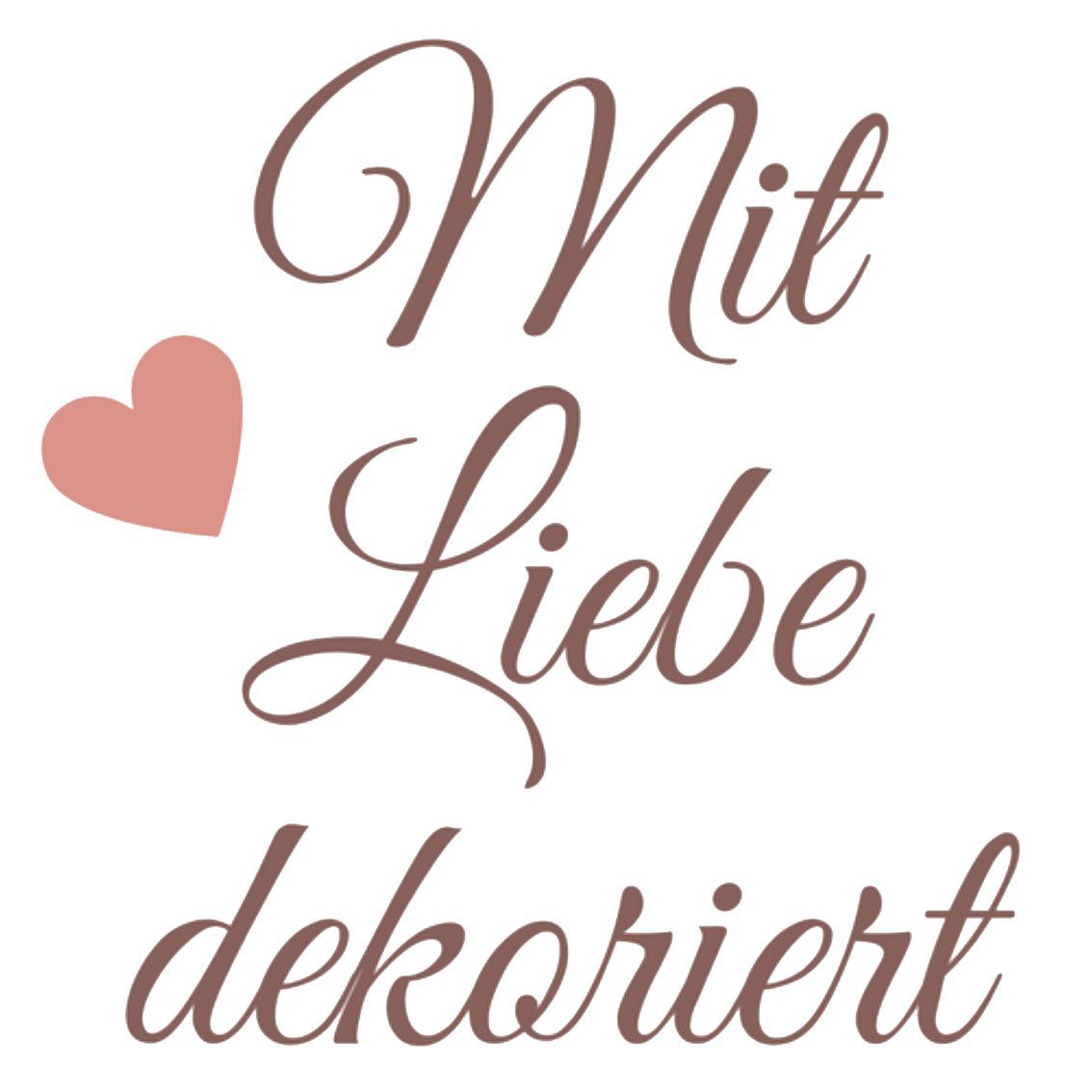 Mit Liebe dekoriert