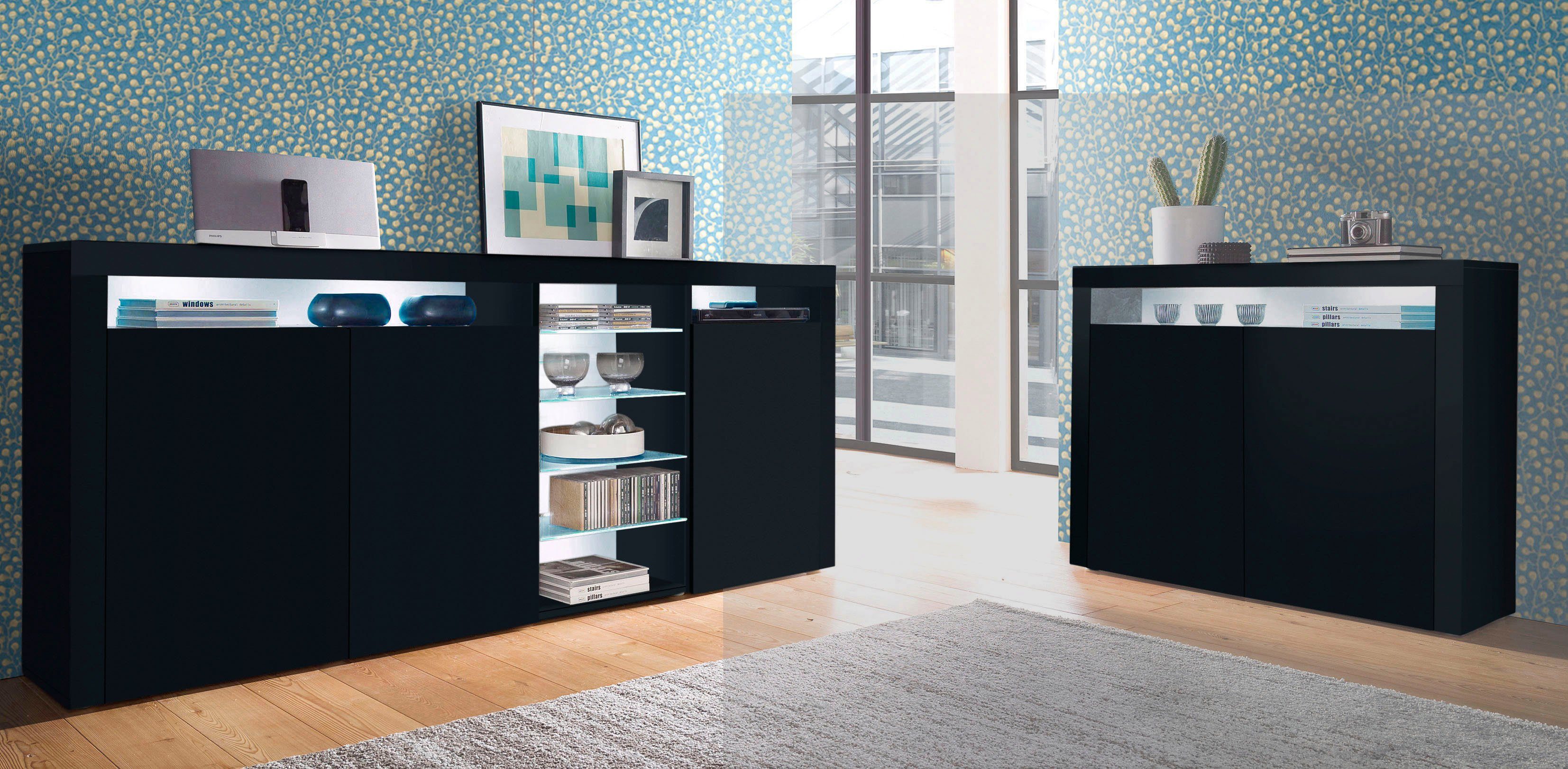 borchardt Möbel Highboard Santa Fe, Breite 200 cm