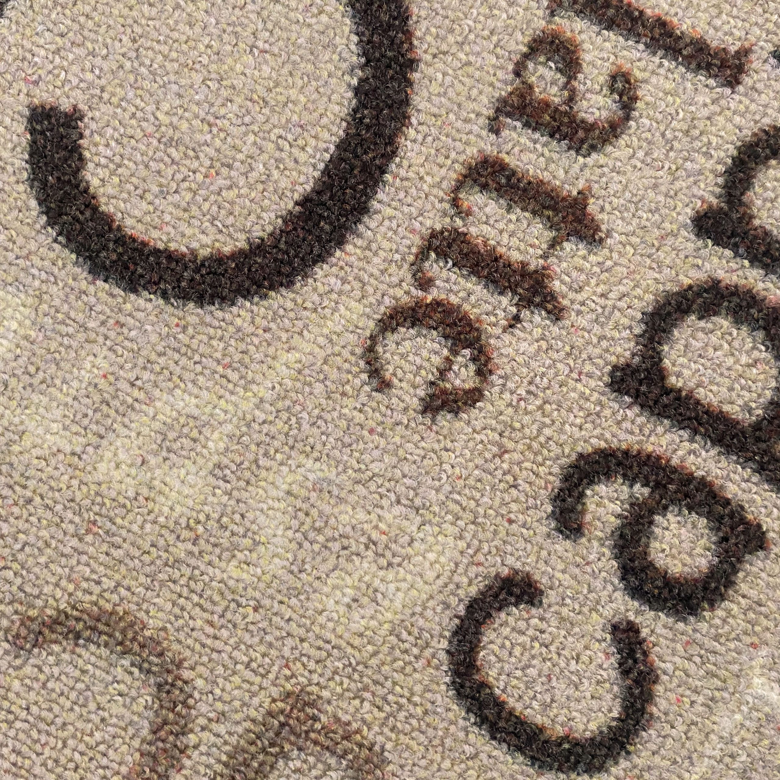 TeppichHome24 Teppich Stilvoller Läufer mit Latte-Motiv – Rutschfester Tepp günstig online kaufen