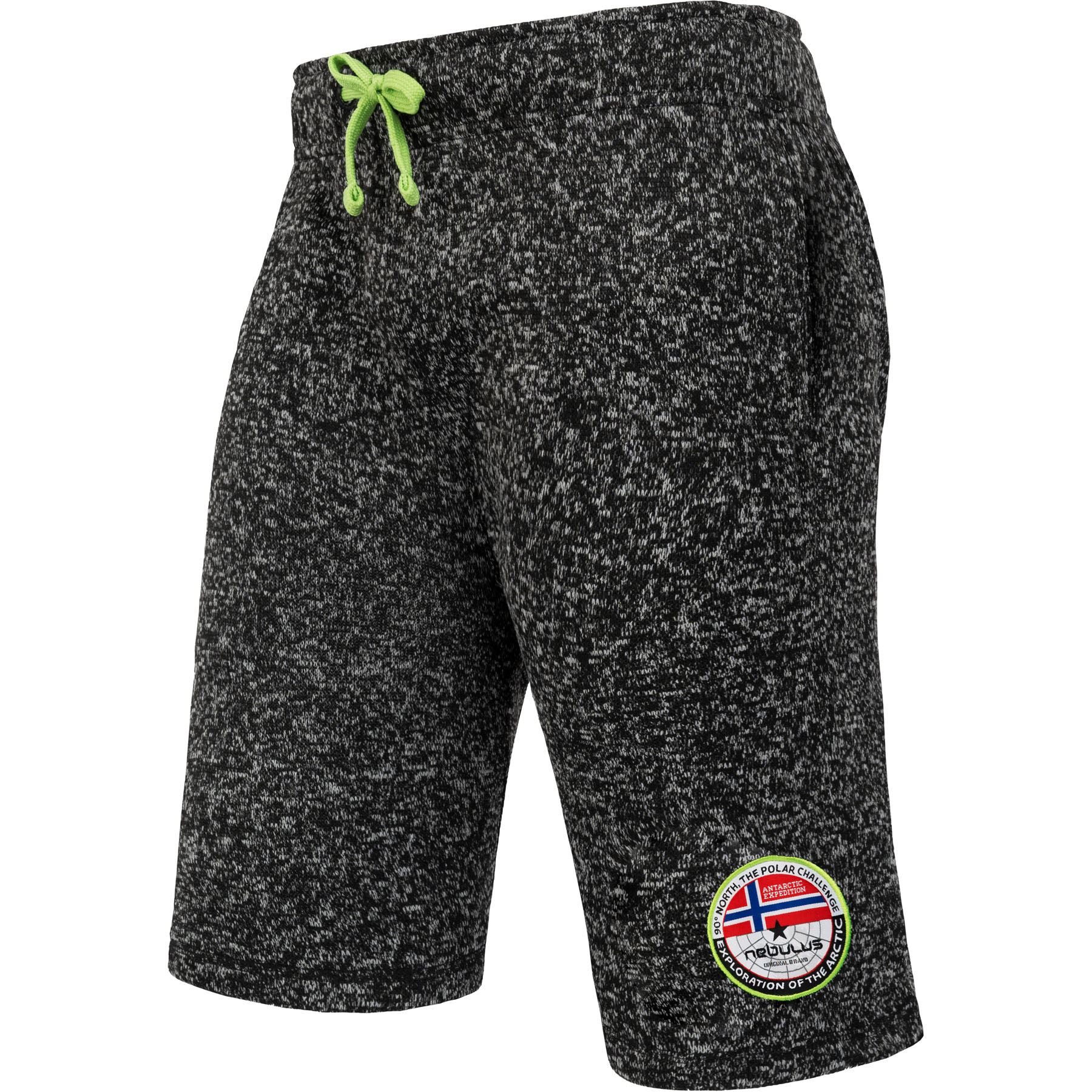 Nebulus Hose & Shorts AZUR, P5610 - Herren, schwarz melier, L