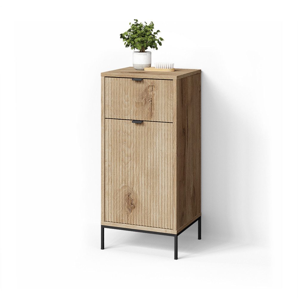 Livinity® Midischrank ATERNO, Viking Oak, 40 günstig online kaufen