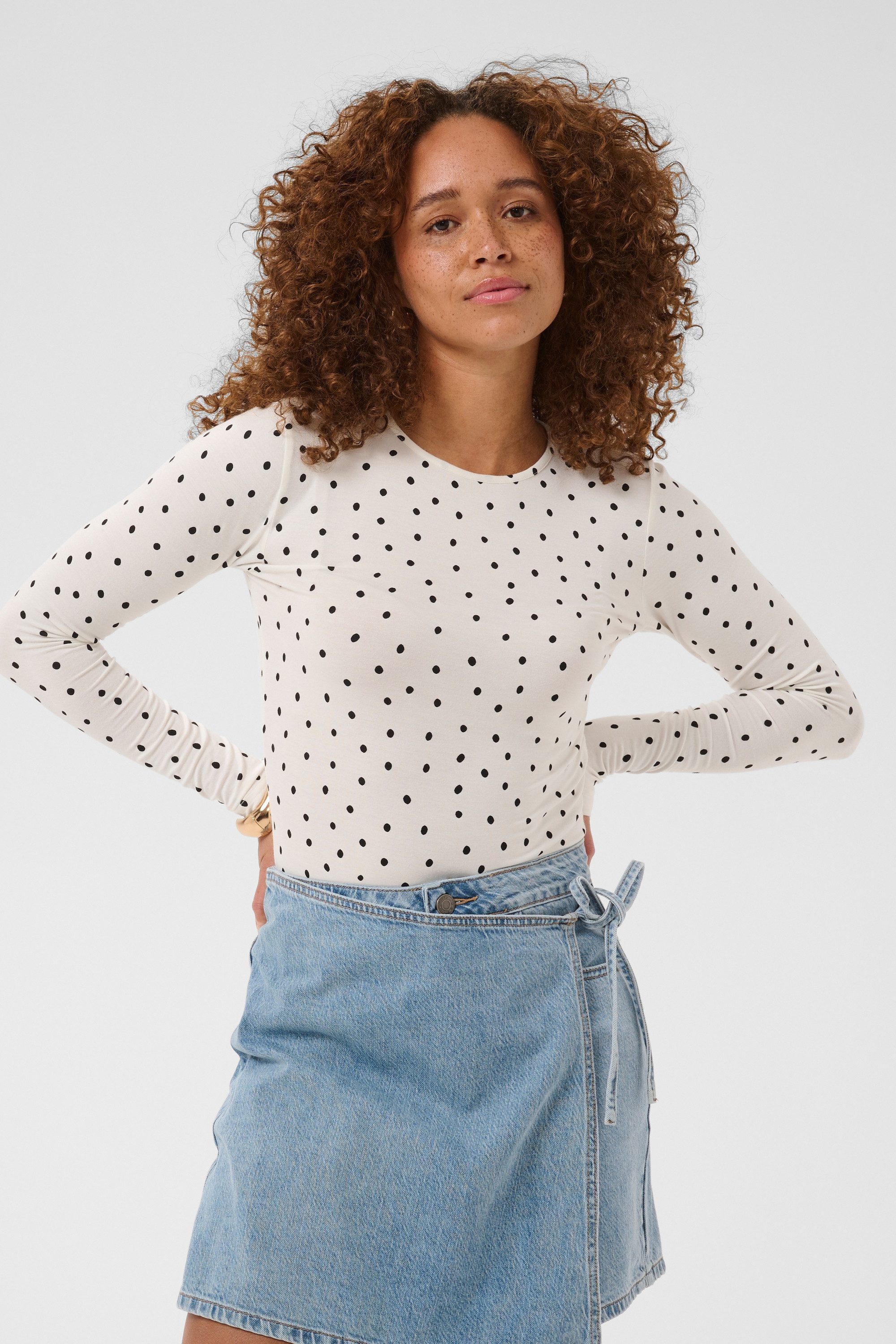KAFFE T-Shirt T-Shirt kurzarm KAbella