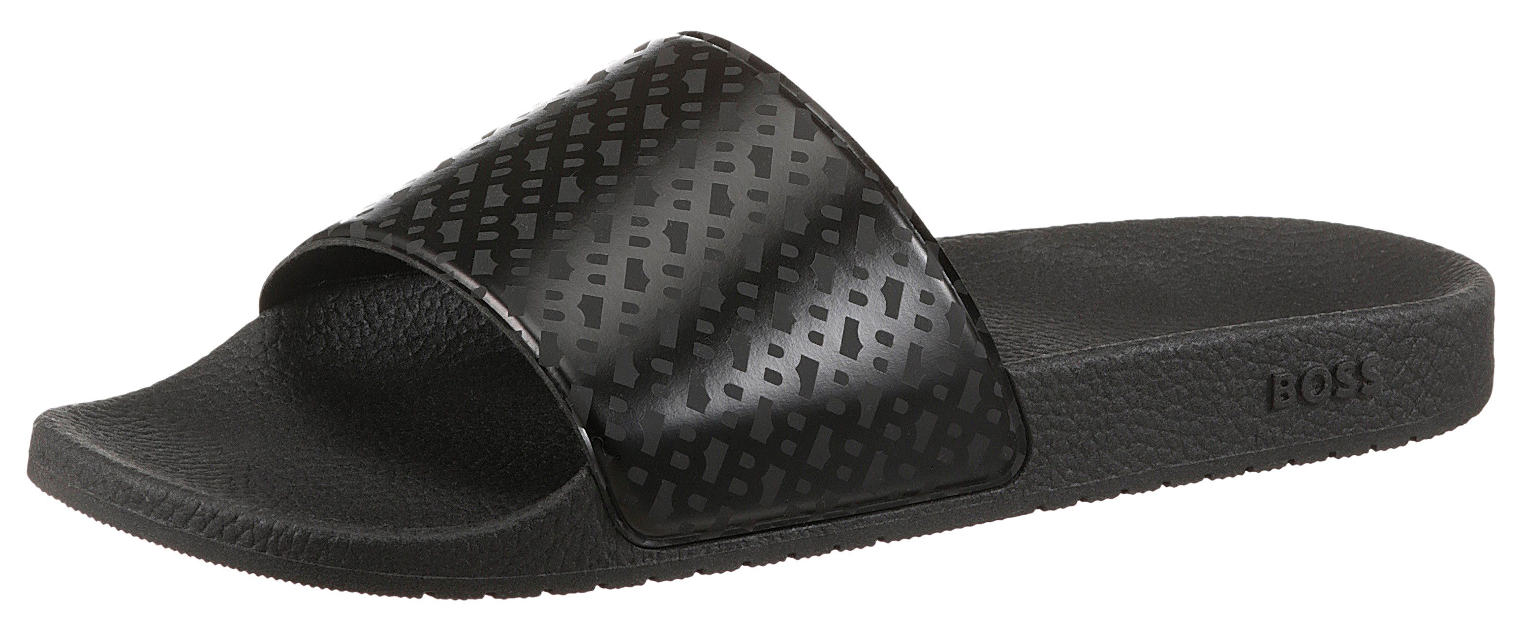 BOSS Aryeh_Slid Badepantolette Sommerschuh, Strandschuh, Badeschuh, günstig online kaufen
