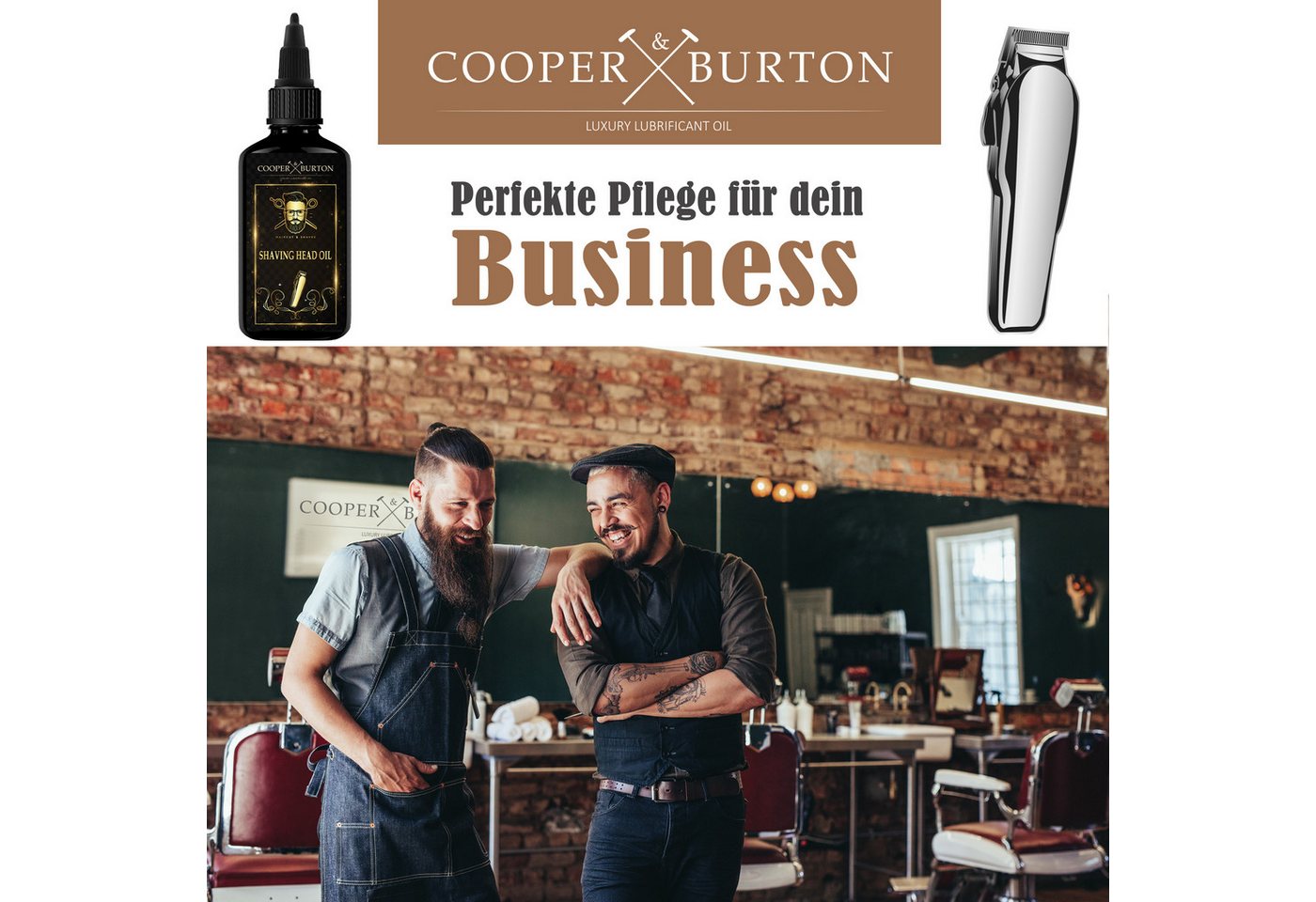 Thumbnail - Cooper&Burton Scherkopf Öl & Feinmechaniköl 50 ML Schermaschinenöl Scherkopfreiniger (1-St. 50ml)