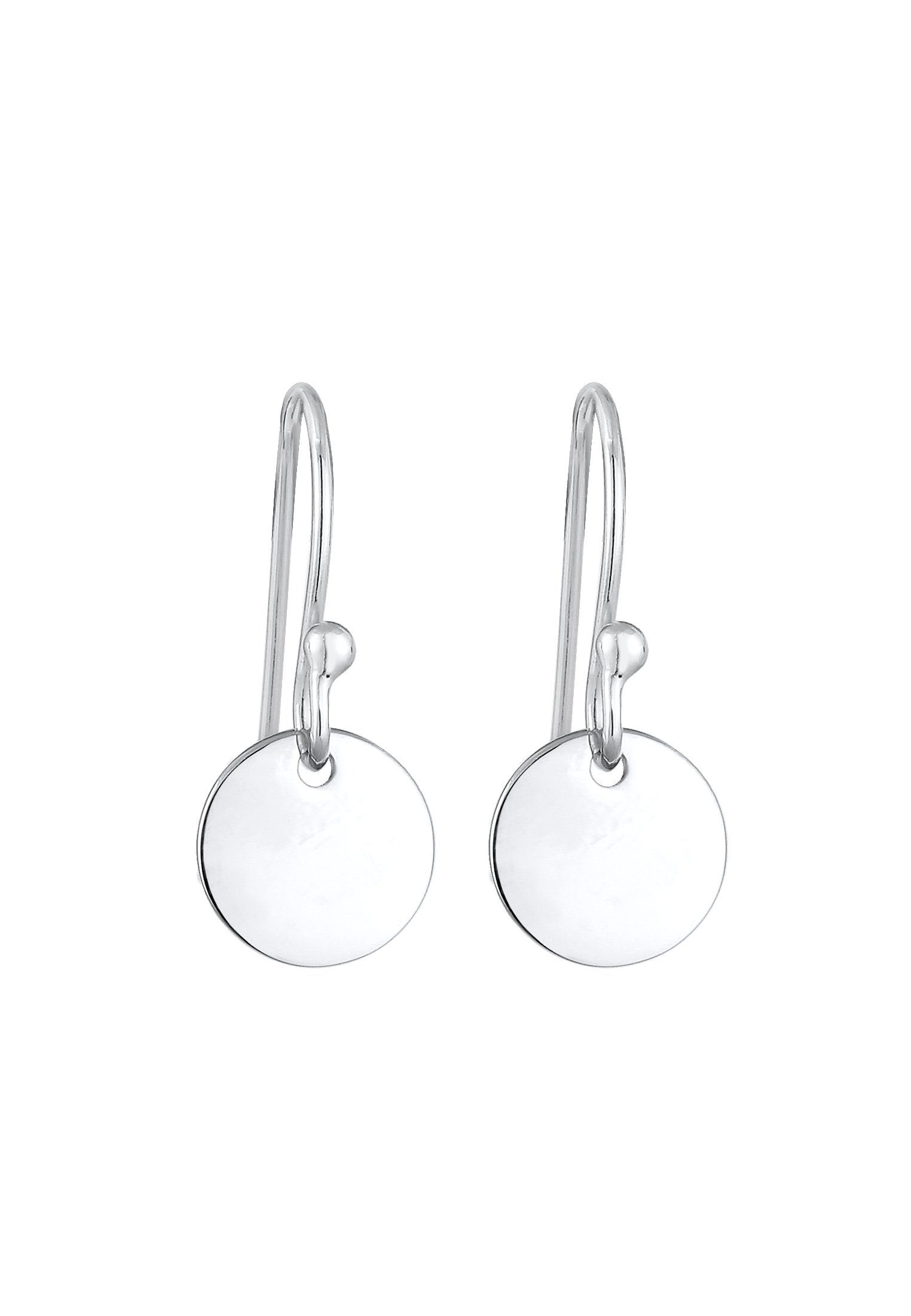 Elli Paar Ohrhänger Hänger Plättchen Geo Look 925 Silber, Geo günstig online kaufen