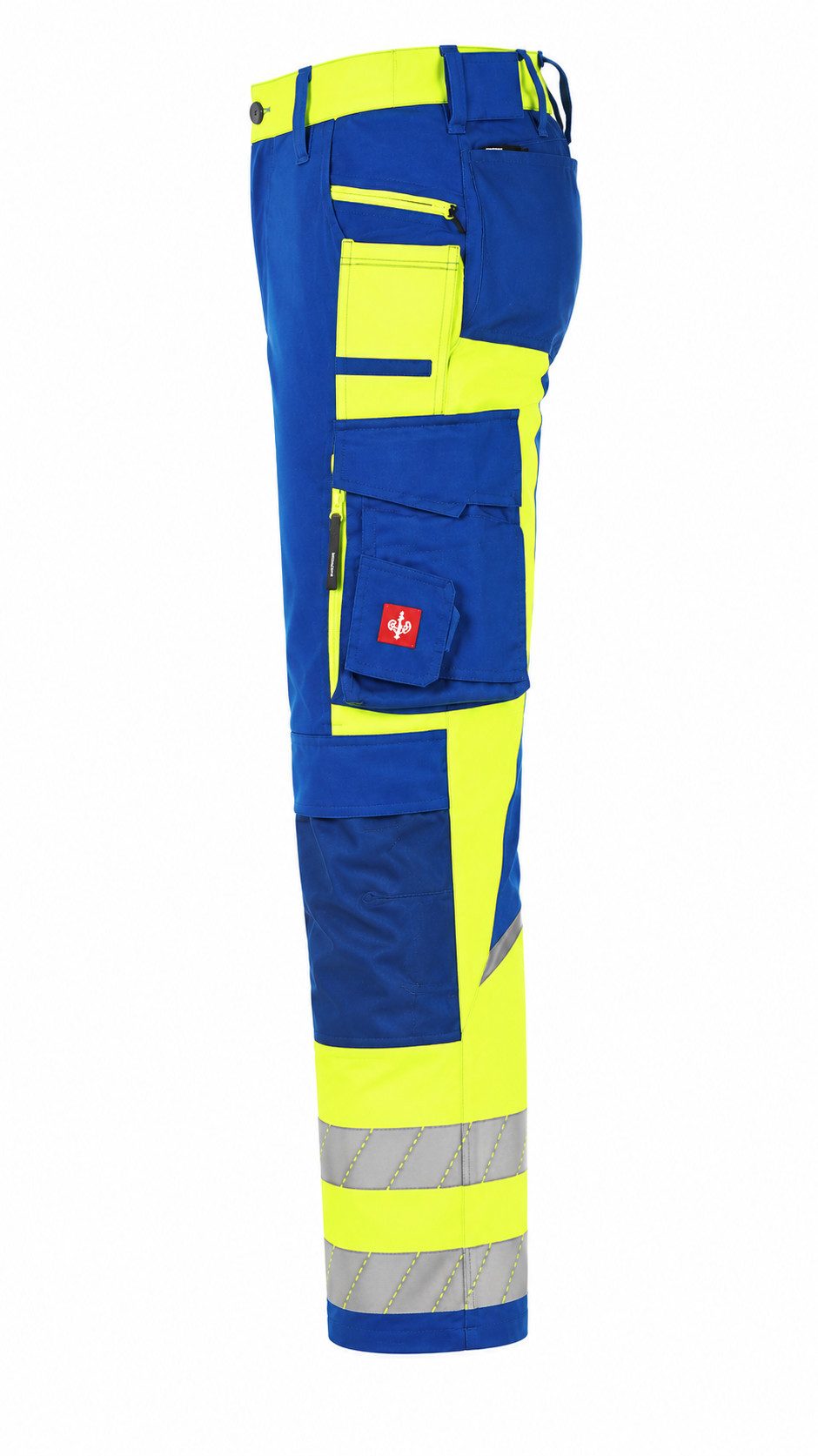 Engelbert Strauss Arbeitsbundhose Warnschutz-Bundhose e.s.motion 24/7 Herren blau/warngelb