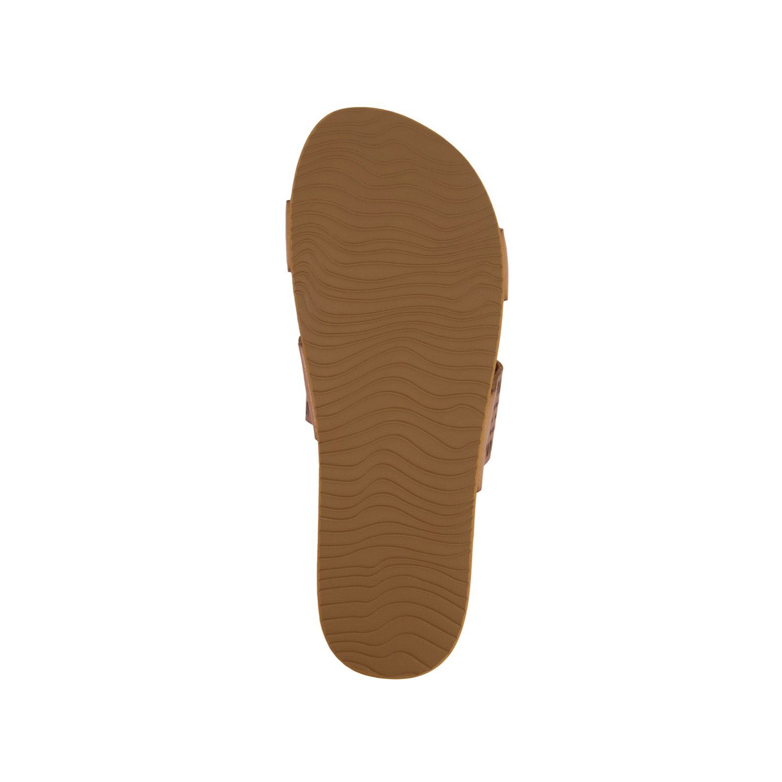 geformtes Coffee Vista Leichte Sandale Fußbett, Anatomisch Sohle Reef Slipper (1-tlg) Perf Cushion