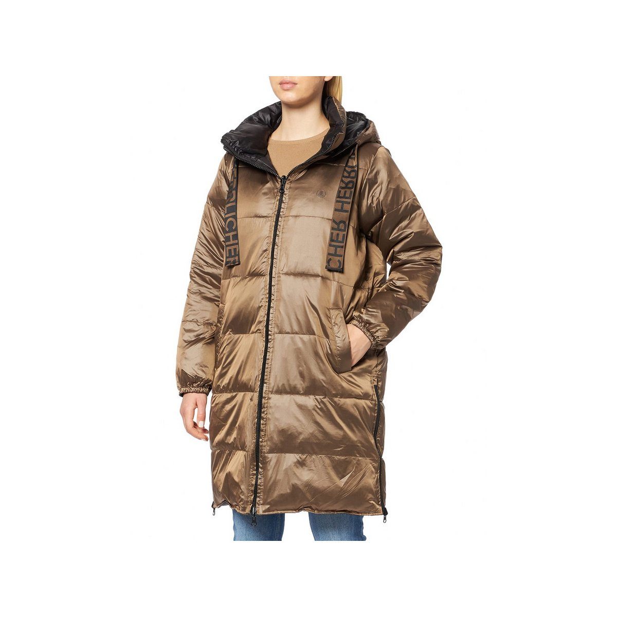 Herrlicher Steppjacke uni (1-St)