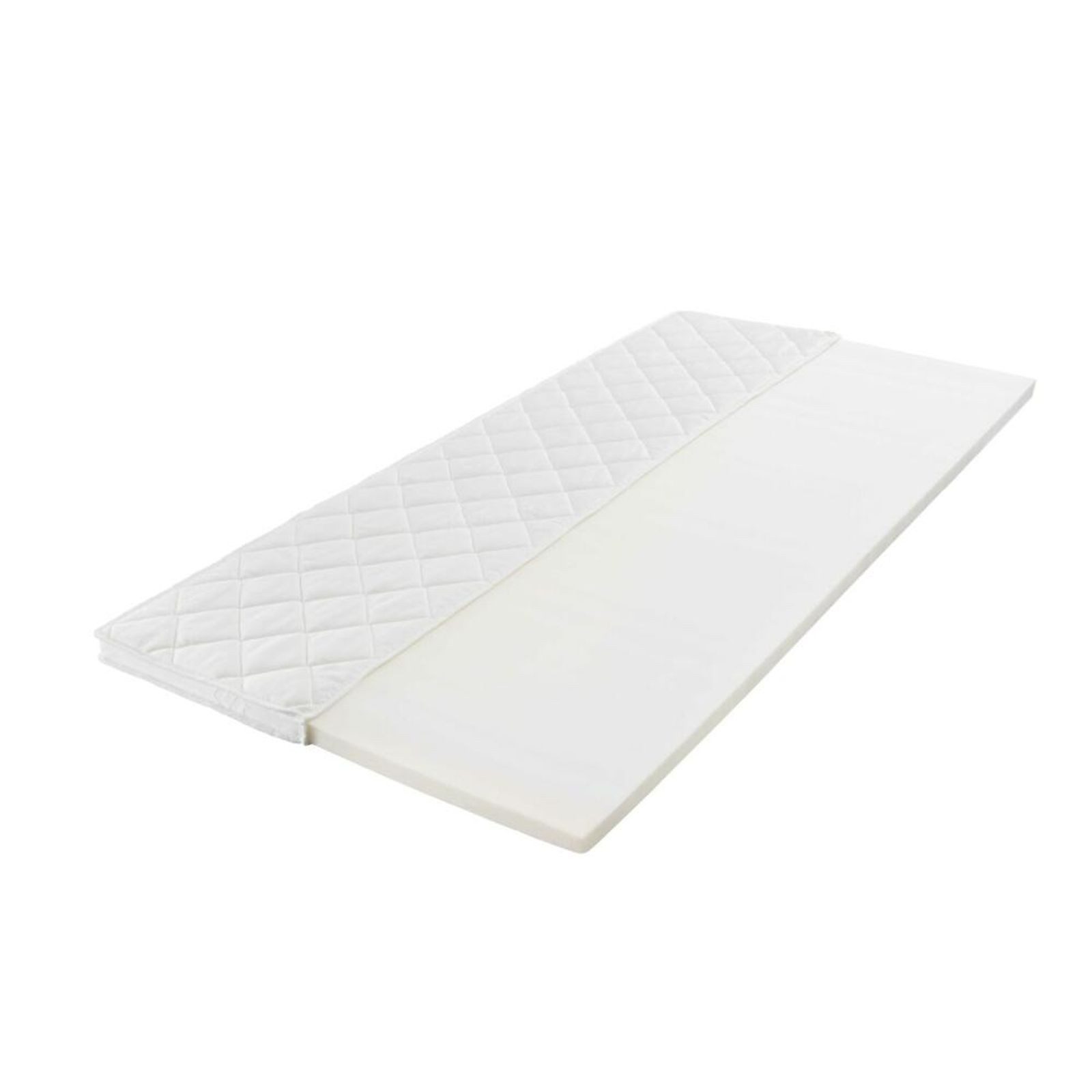 Matratzenauflage Matratzenauflage 90x200cm Klimafaser Weiß Topper Schoner Bezug Schutz Sun Garden