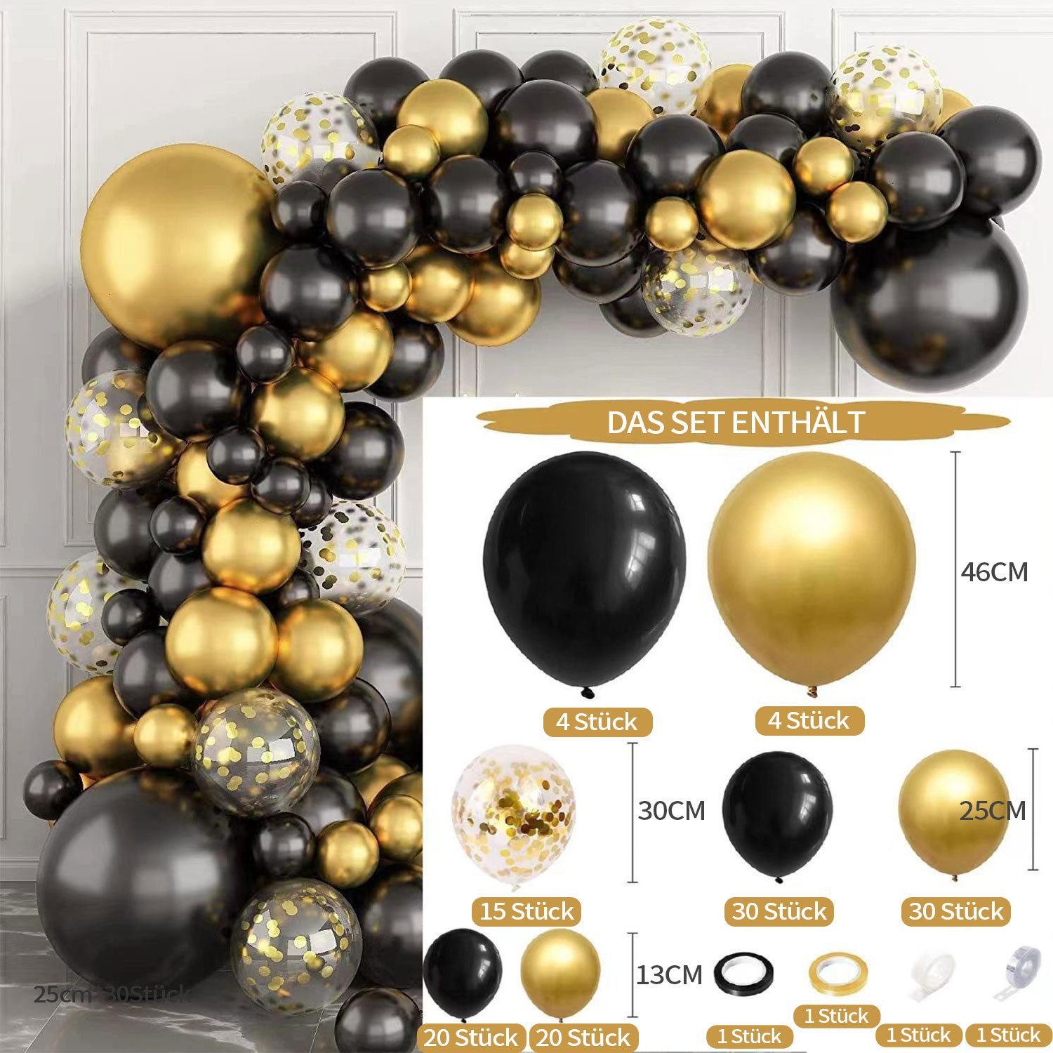 Refttenw Dekofigur Bunt Geburtstagsparty Partyzubehör Deko günstig online kaufen