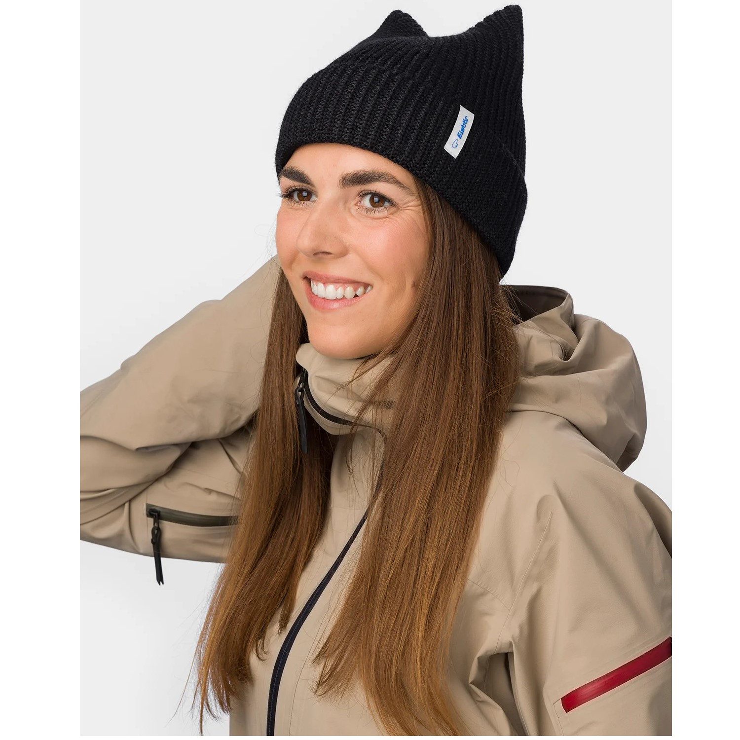 Eisbär Strickmütze Sorra Strickmütze mit Fleece-Band aus recyceltem Polyester (Stück)