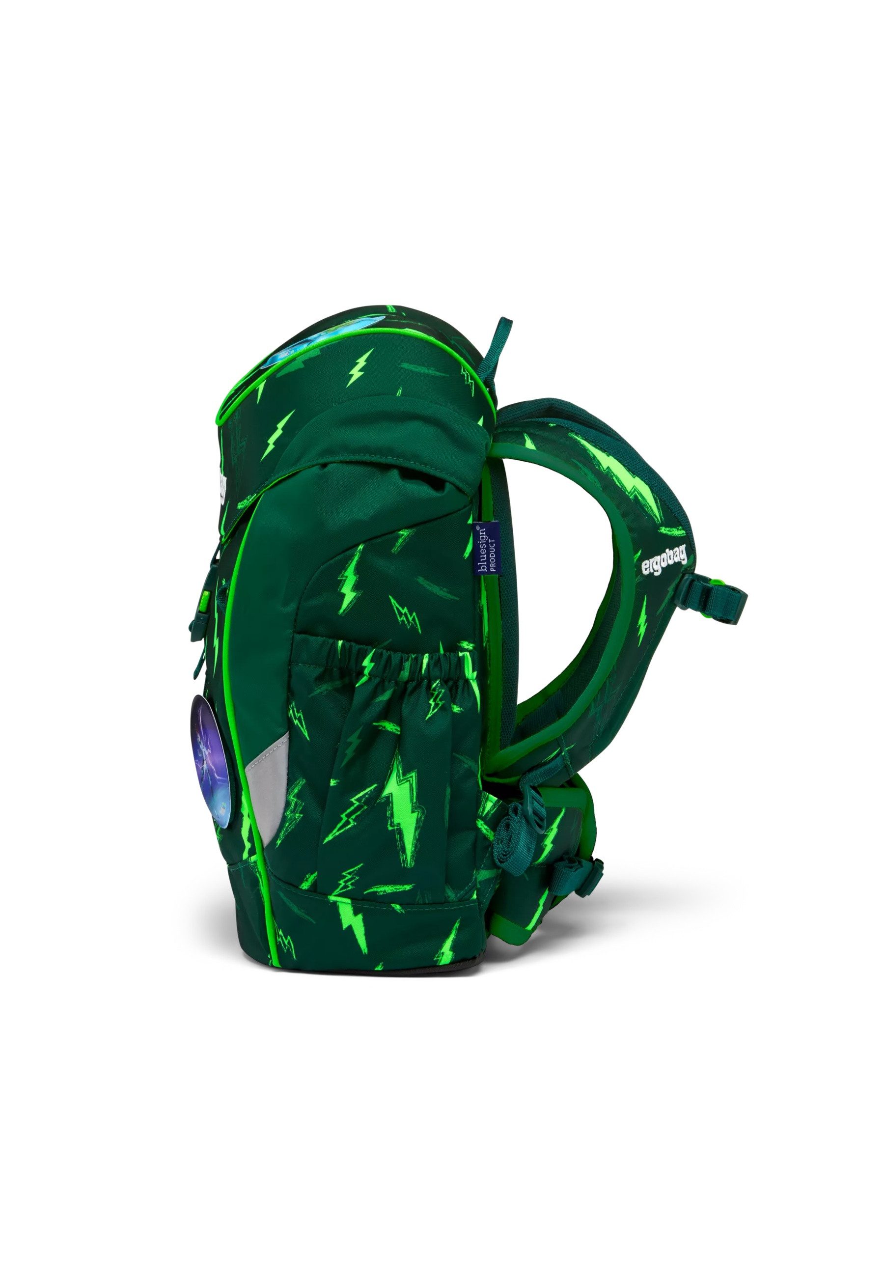 ergobag Kinderrucksack mini ., mit Hüft- & Brustgurt für einen ergonomischen Sitz