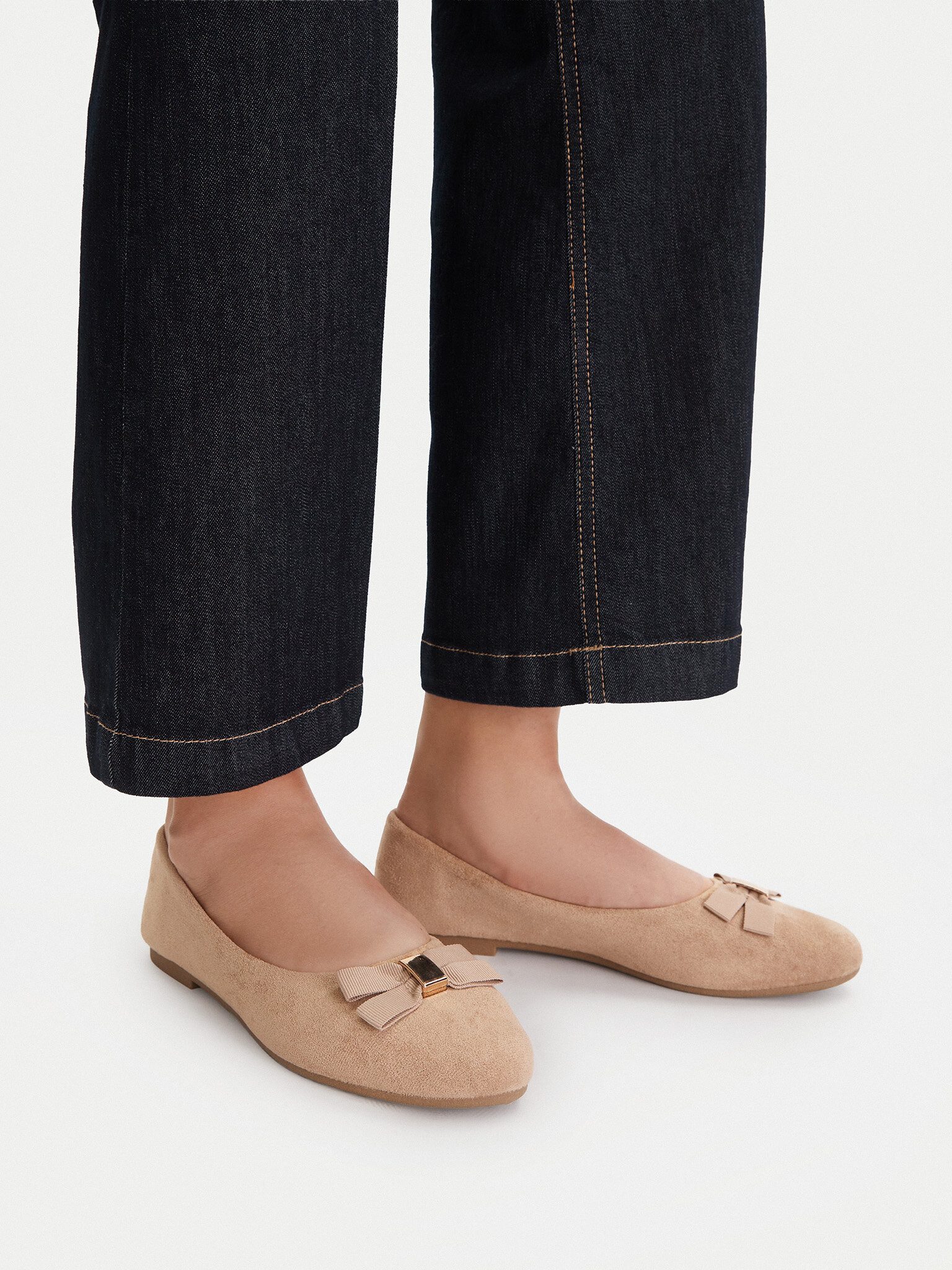 Jenny Jenny Women's Ballerinas Beige JENNY-CEO-WSS21520-03 Beige Ballerina