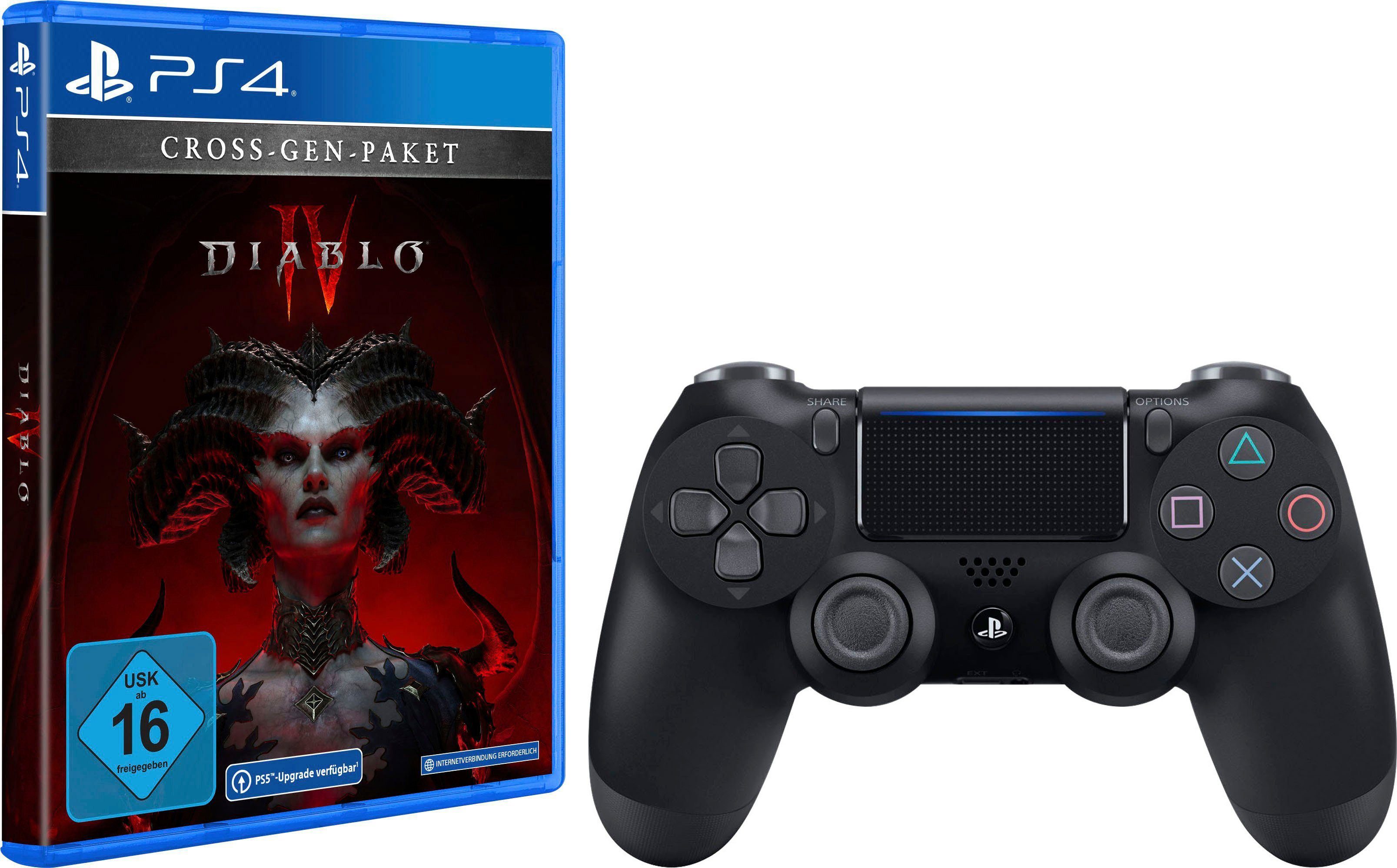 PlayStation 4 Controller + Diablo IV PlayStation 4-Controller
