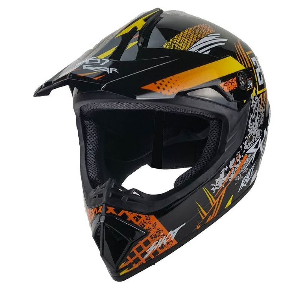 FunSport-Factory Motocrosshelm Shot Kinder Crosshelm Motocross Helm Kinder Motorradhelm Offroad