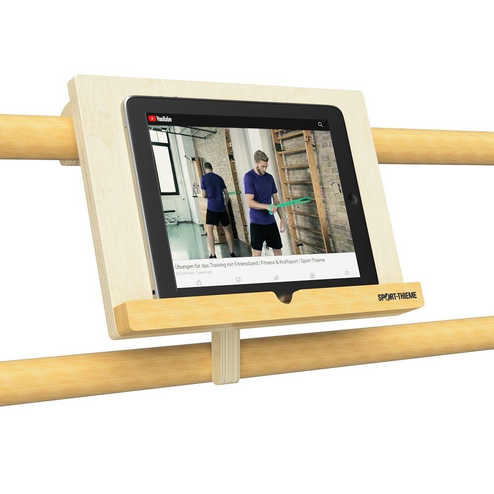 Sport-Thieme Sprossenwand Tablet-Halterung für Sprossenwände Smart, Nach dem Cradle-to-Cradle Prinzip gefertigt