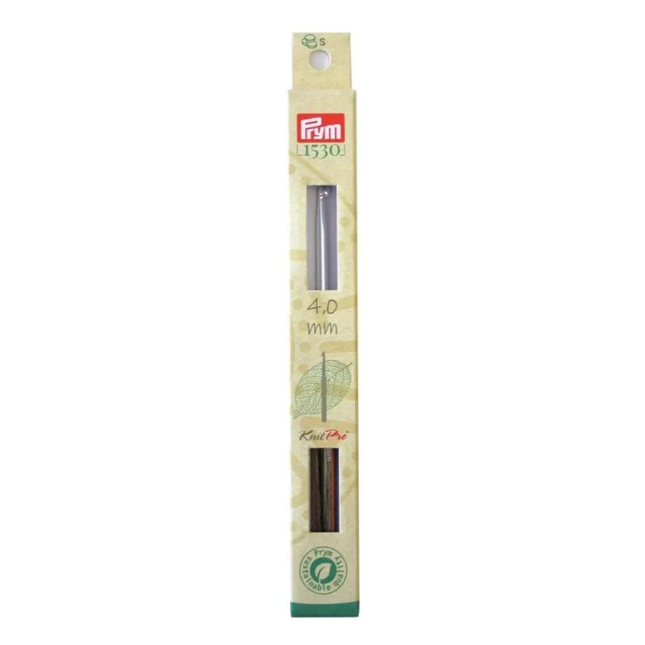 Prym Stricknadeln Wollhäkelnadel NATURAL 4,00 mm 1 St