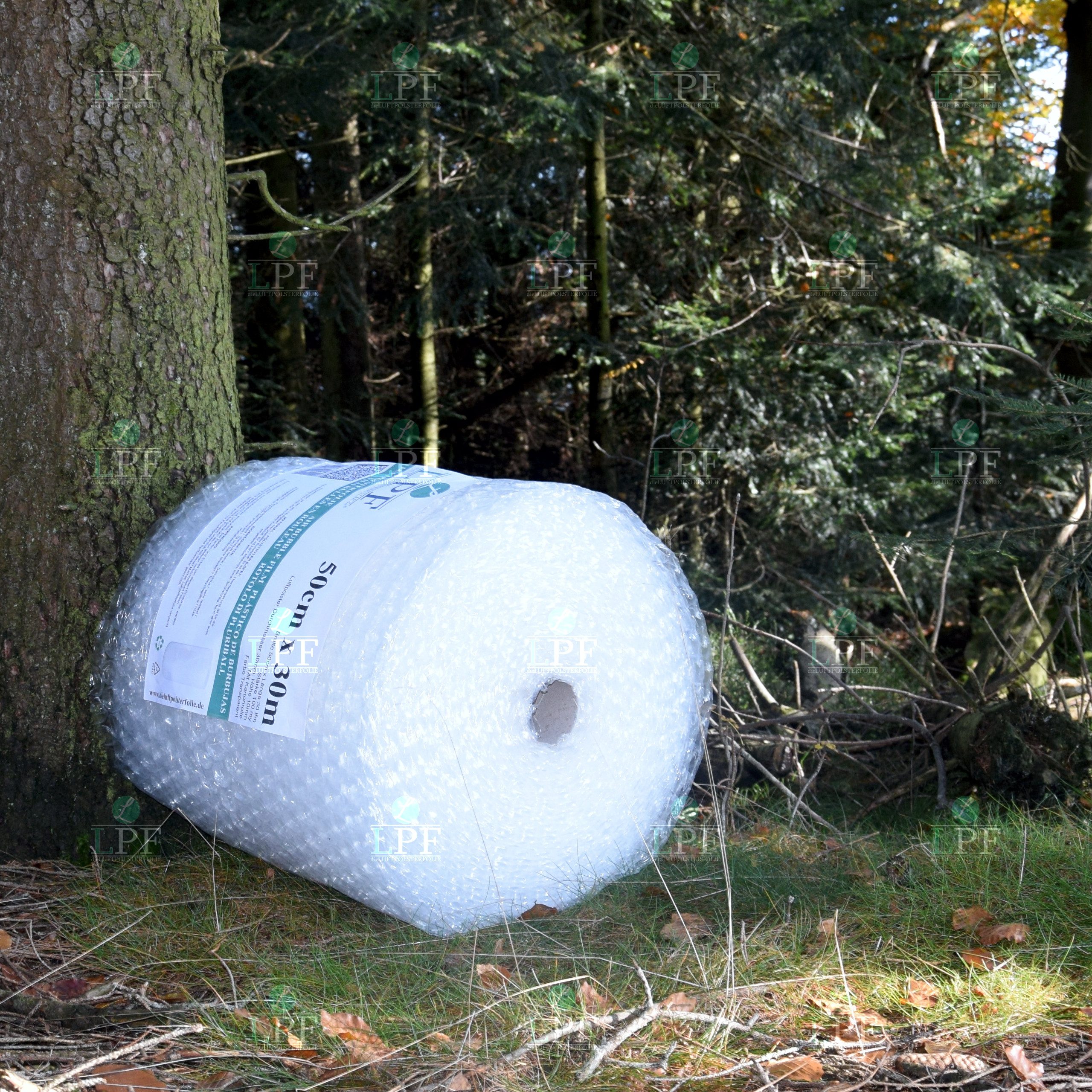 LPF Bubble Wrap Protective Film Air Bubble Wrap Large Bubbles (3cm) Width 50cm x Length 25m / 100µm