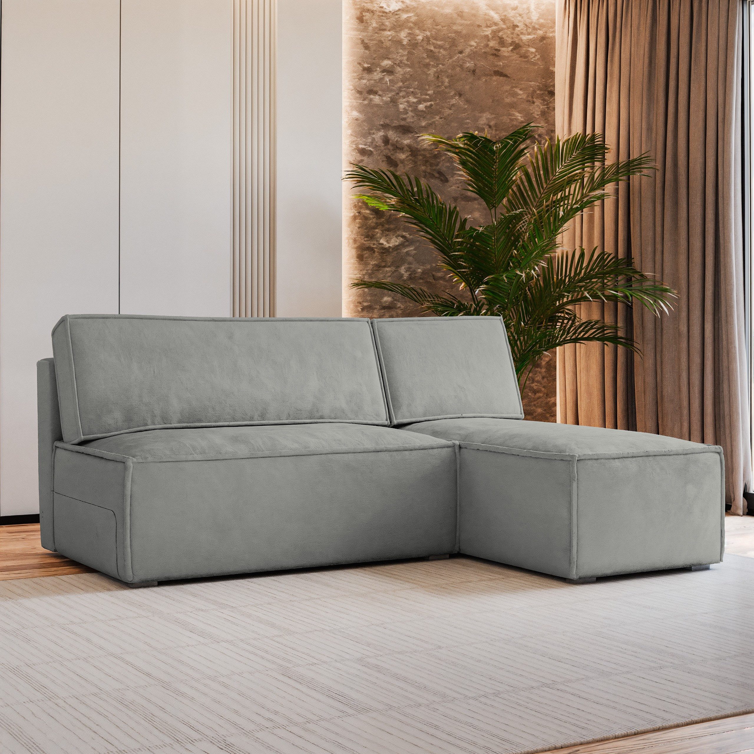 Masseno Ecksofa BRISO mit Schlaffunktion L-Form, günstig online kaufen