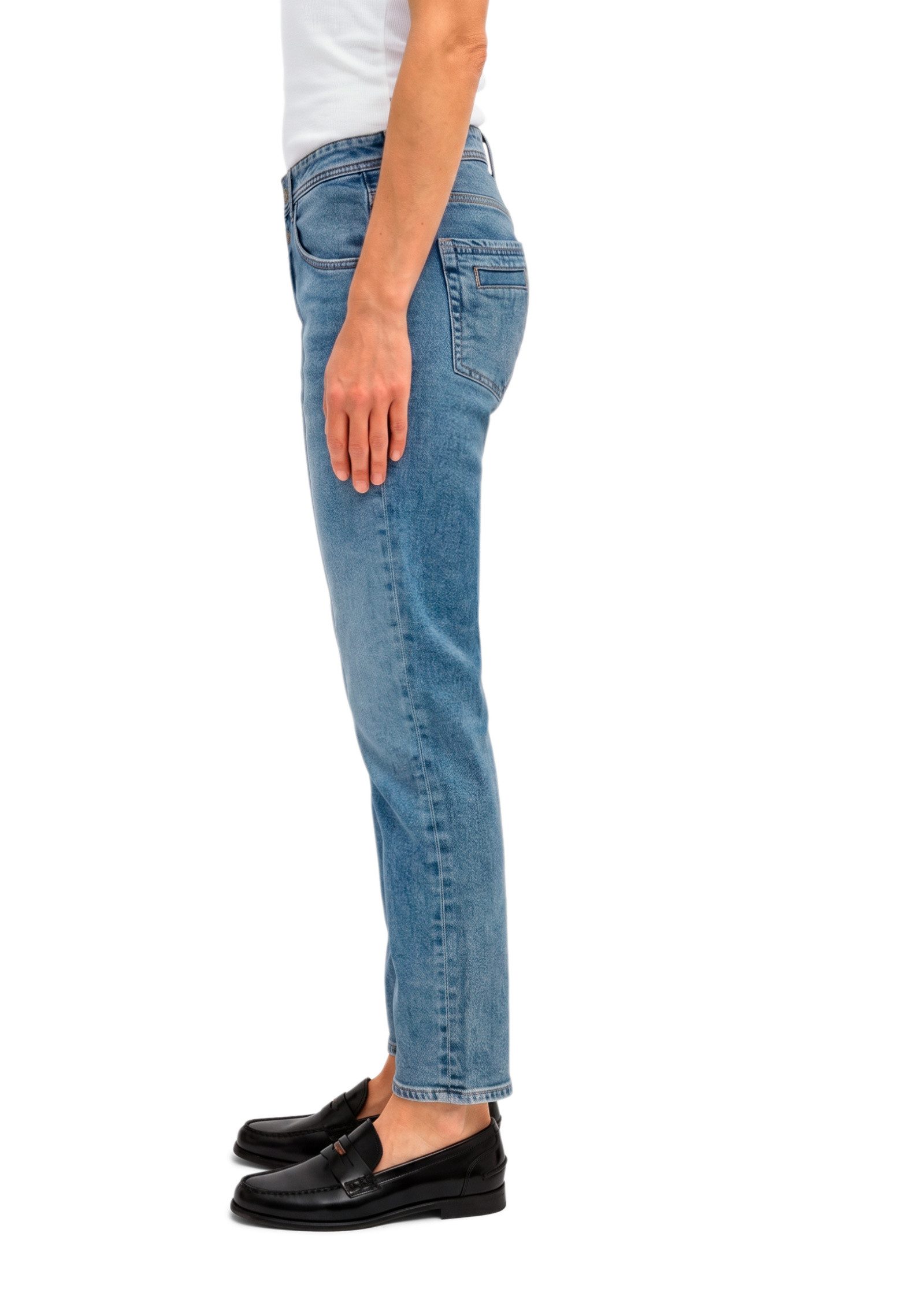 Marc O'Polo 5-Pocket-Jeans aus Bio-Baumwoll-Mix