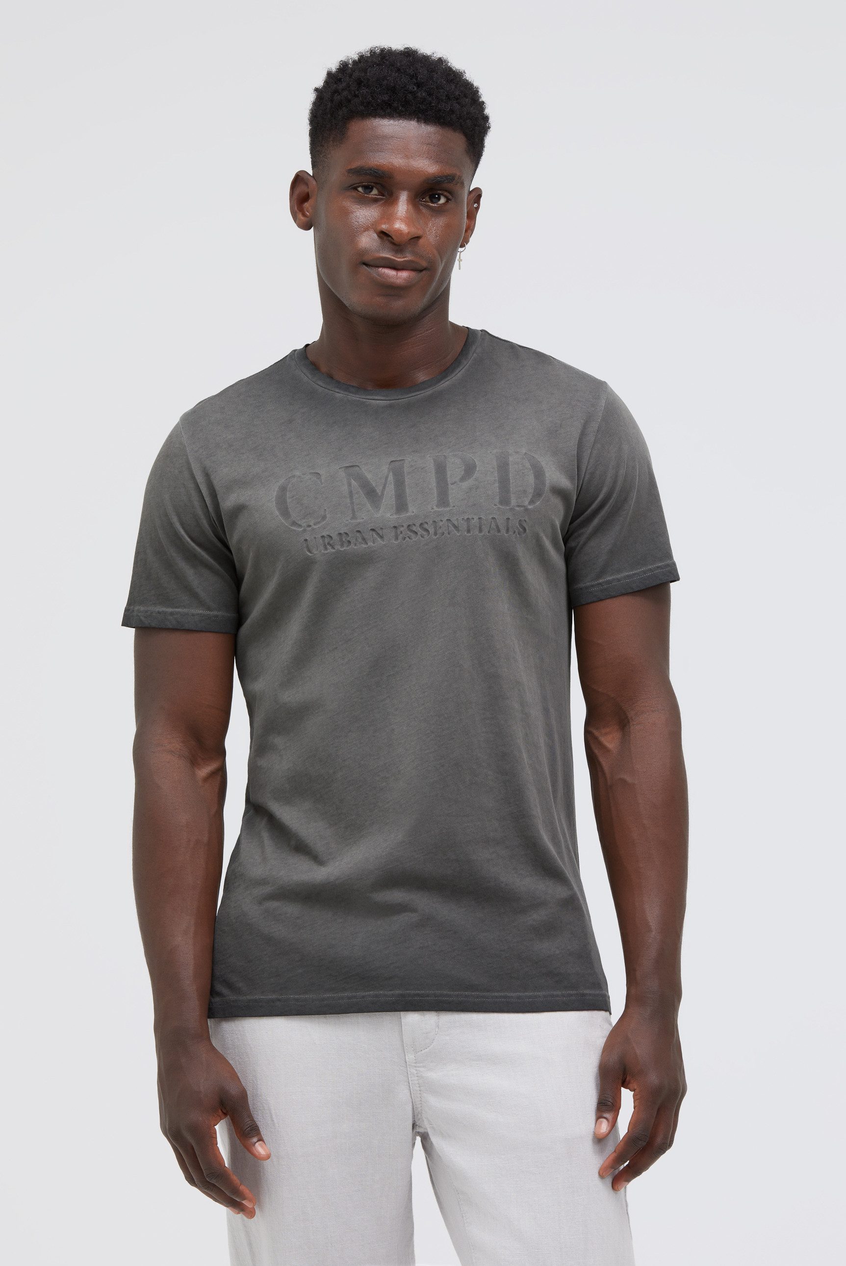 CMPD Rundhalsshirt aus Baumwolle