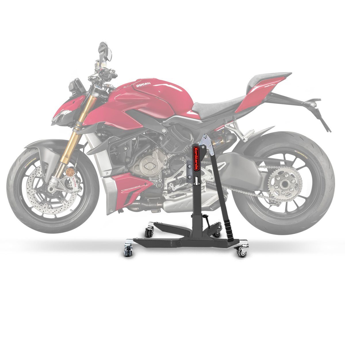 ConStands Motorradheber CS Power Classic-Zentralständer für Ducati Streetfighter V4 / S 20-24