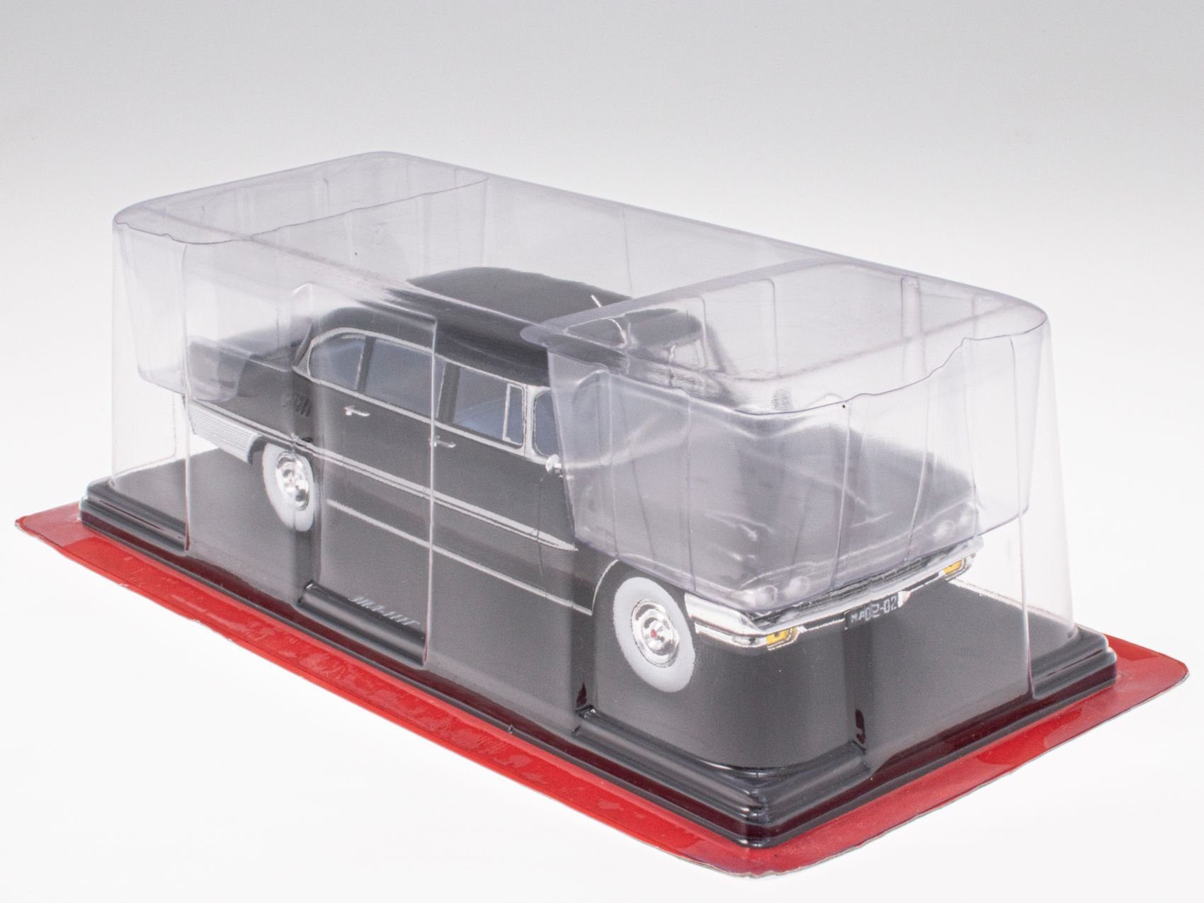 Hachette Sammlerauto Modellauto 1962 ZIL 111G schwarz PKW 1:24 Hachette Metall Kunststoff, Maßstab 1:24