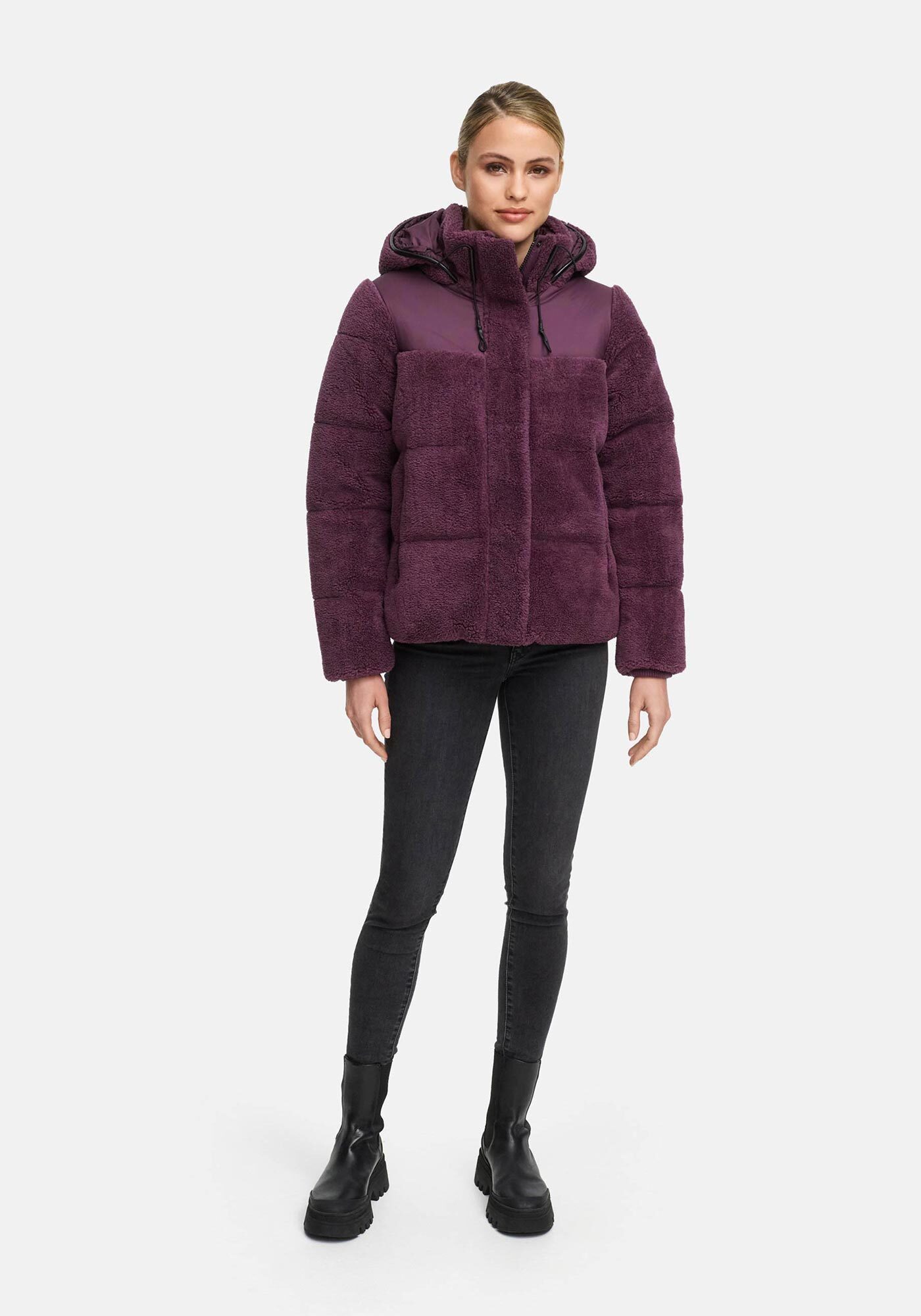 Marikoo Winterjacke Kaguraa warme Teddyfell Sherpa günstig online kaufen