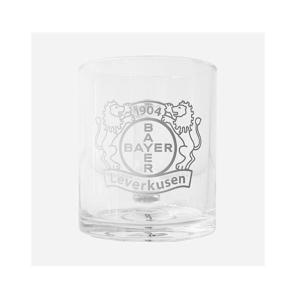Bayer 04 Leverkusen Becher Bayer 04 LeverkusenTasse Logo Glas, Glas