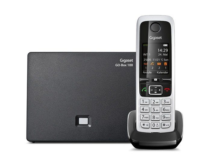 Gigaset C430 A Schnurloses DECT-Telefon (Mobilteile: 1, Anrufbeantworter,  Weckfunktion, Wahlwiederholung)