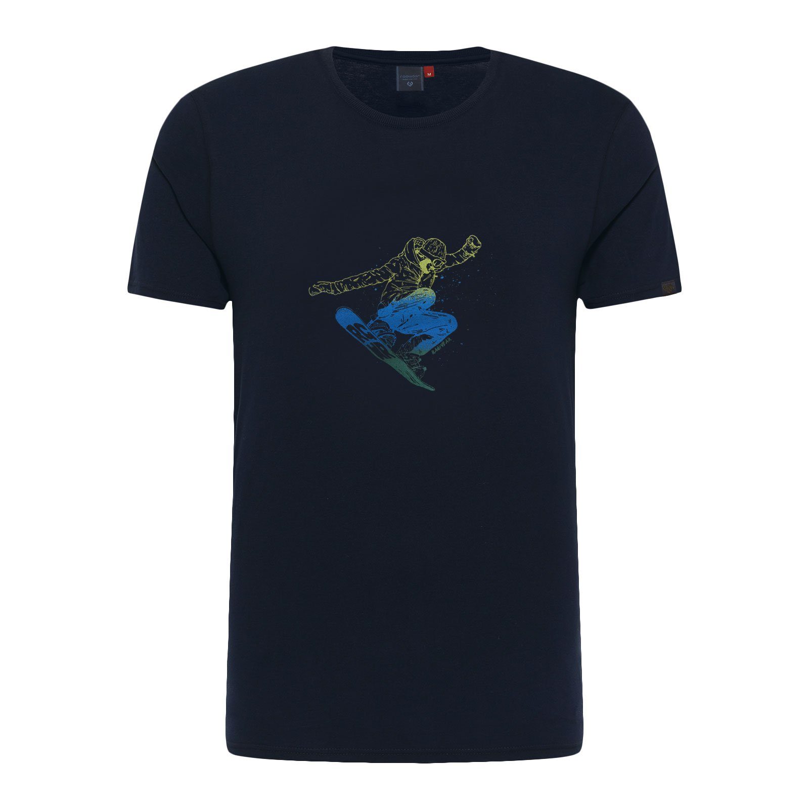 Ragwear T-Shirt Rogger mit coolem Snowboard-Print günstig online kaufen