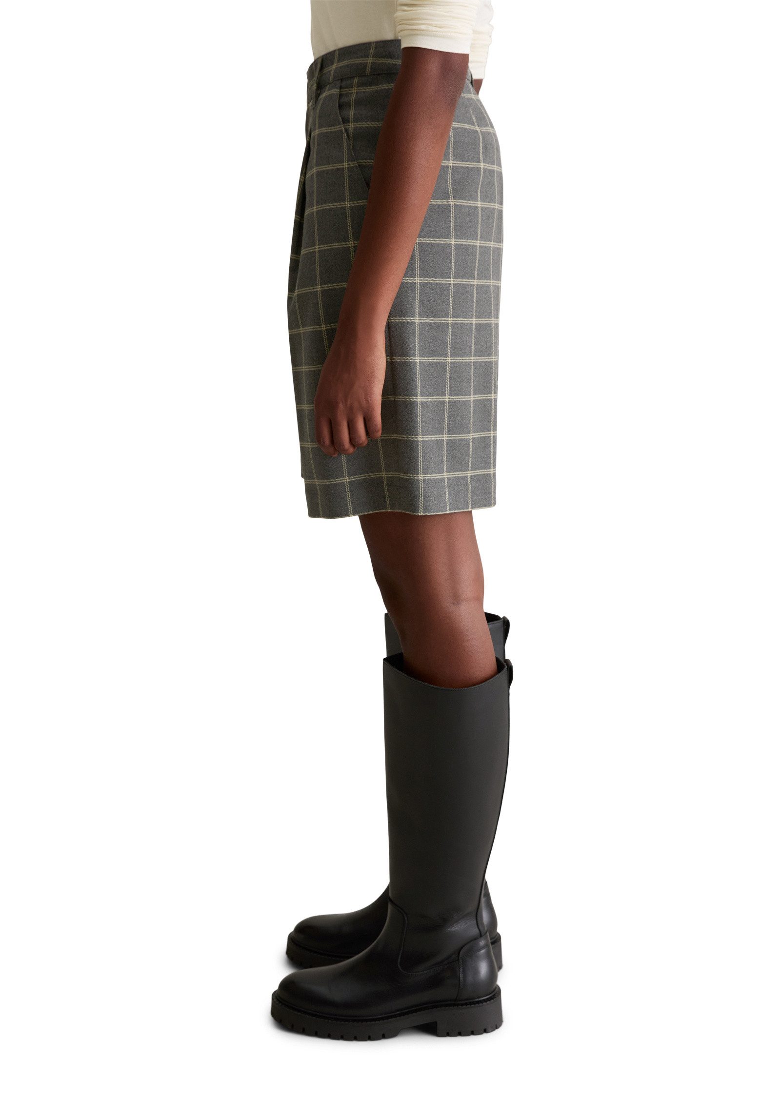 Marc O'Polo DENIM Shorts mit recyceltem Polyester und Viskose günstig online kaufen