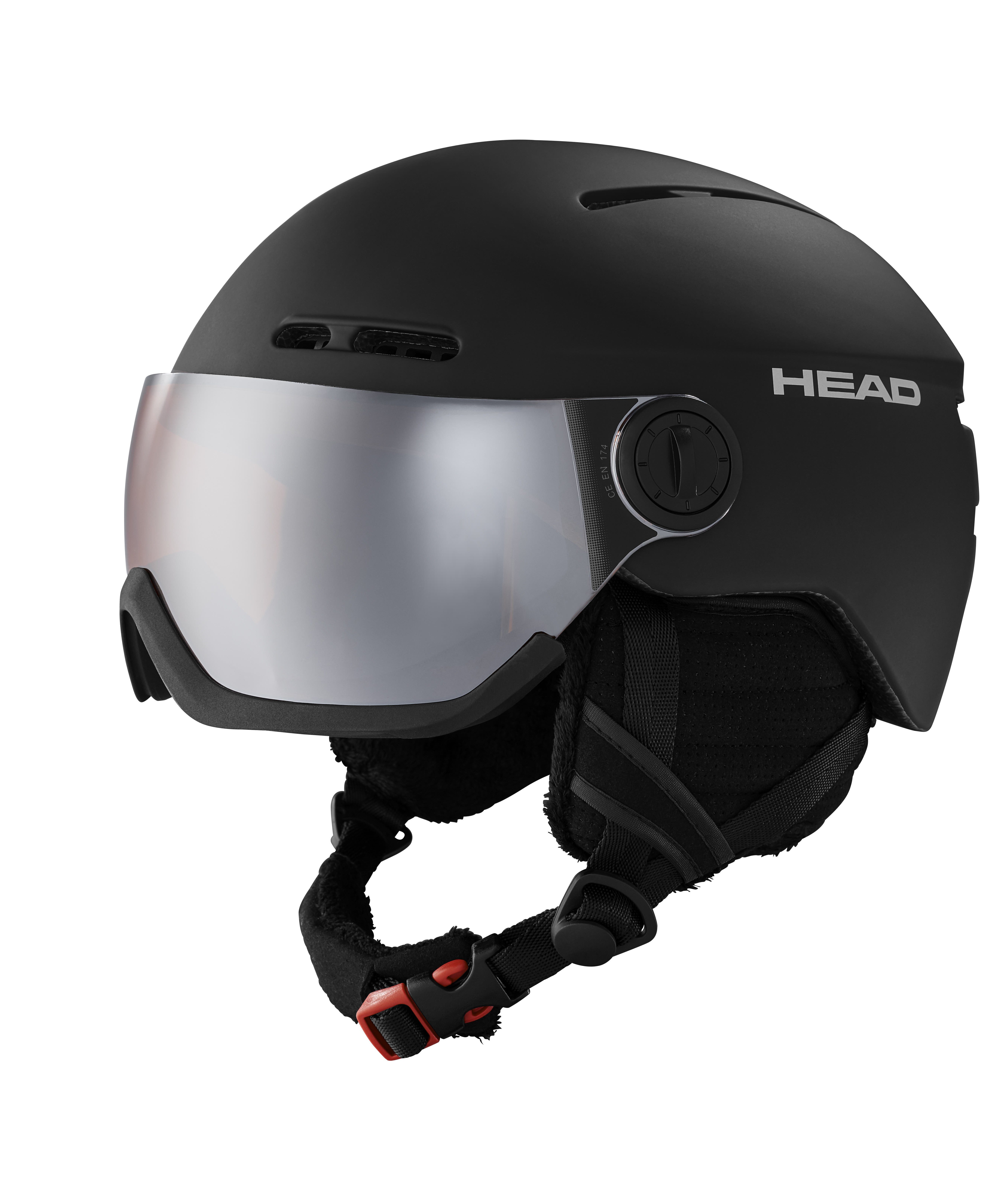 Head Skihelm HE KNIGHT BLACK