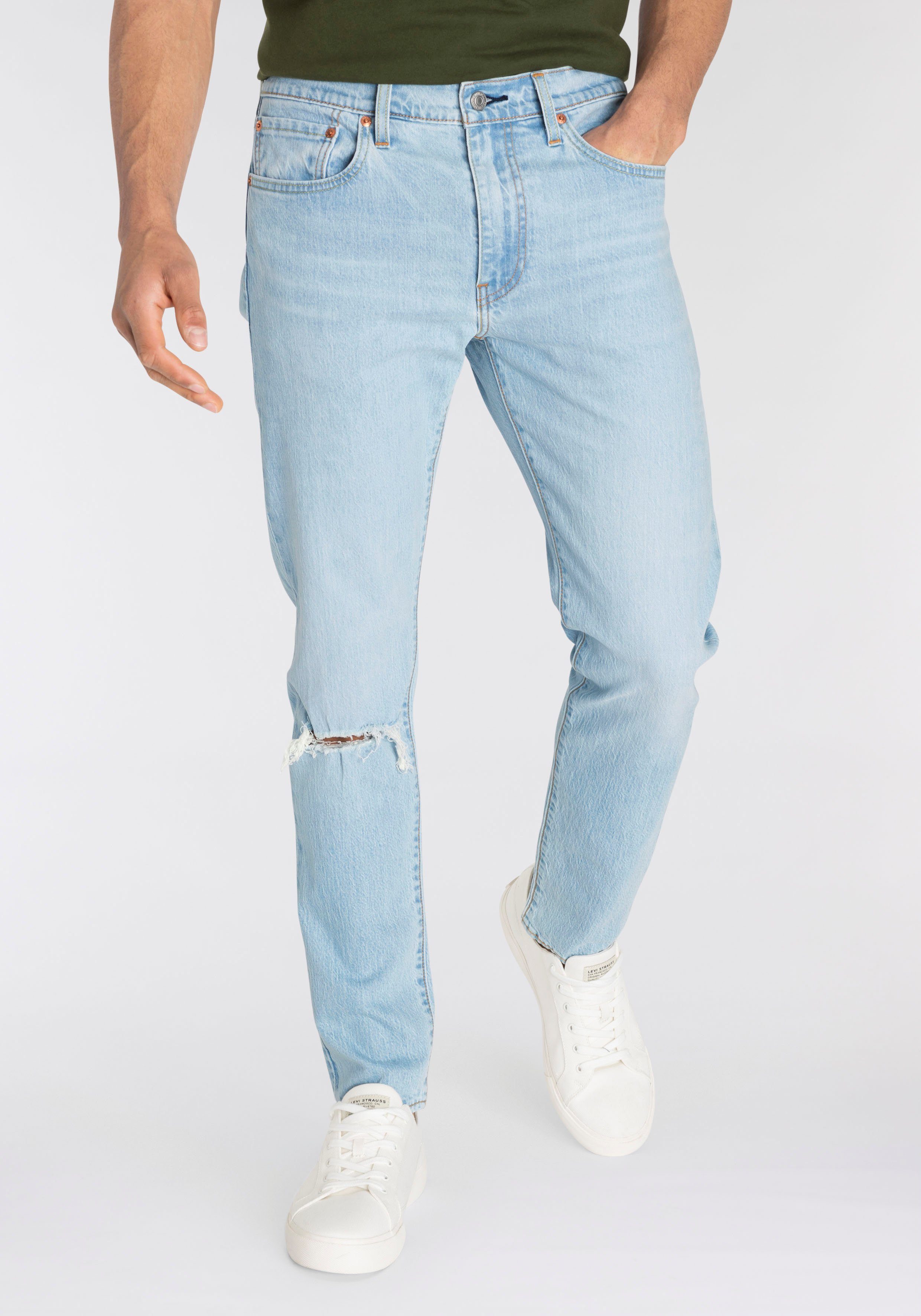 Levi's® Tapered-fit-Jeans 512 Slim Taper Fit mit Markenlabel TABOR HARD WORN DX