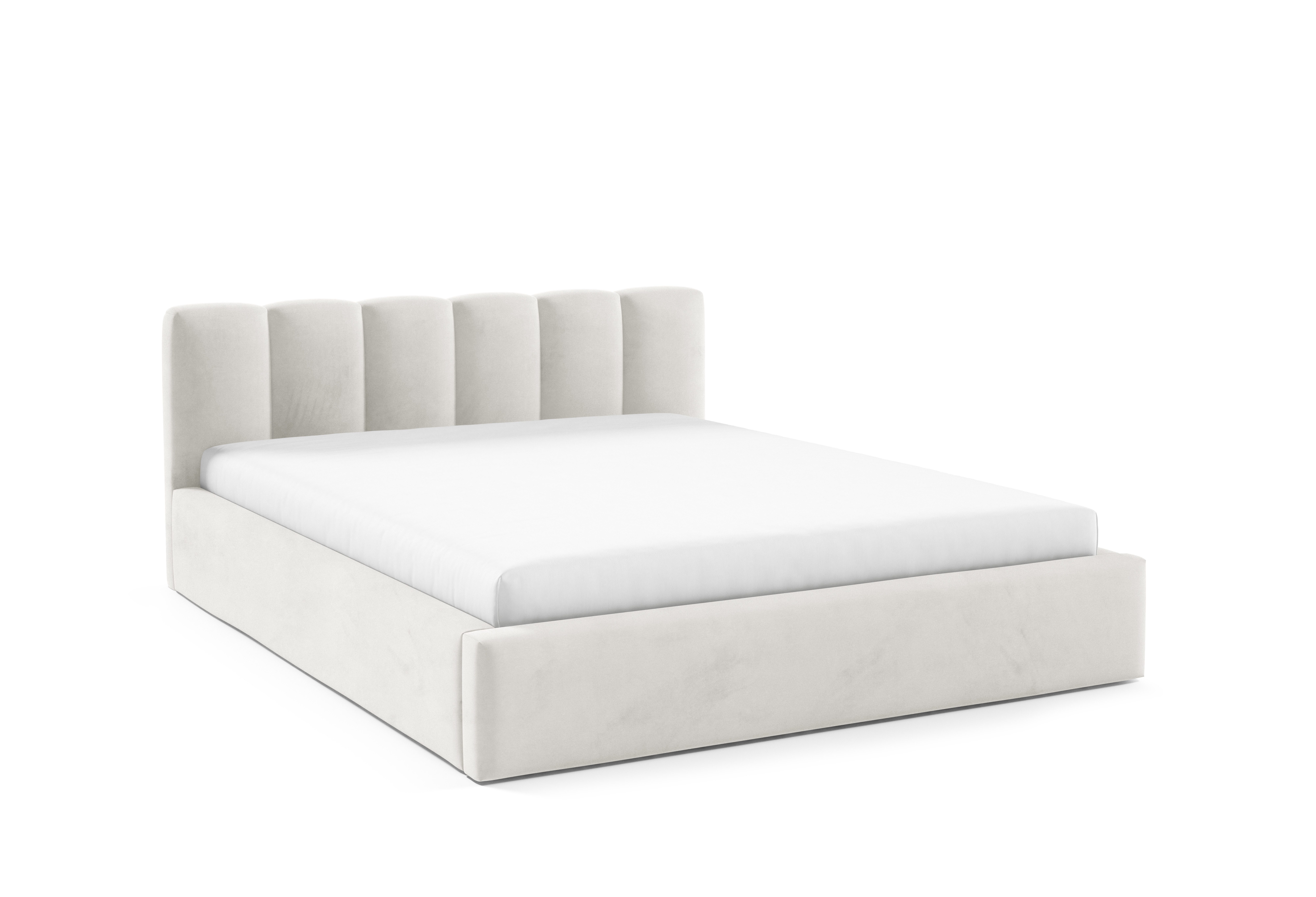 thematys Polsterbett mit Bettkasten & Lattenrost – Stauraumbett+ 140x200 - 200x200 cm
