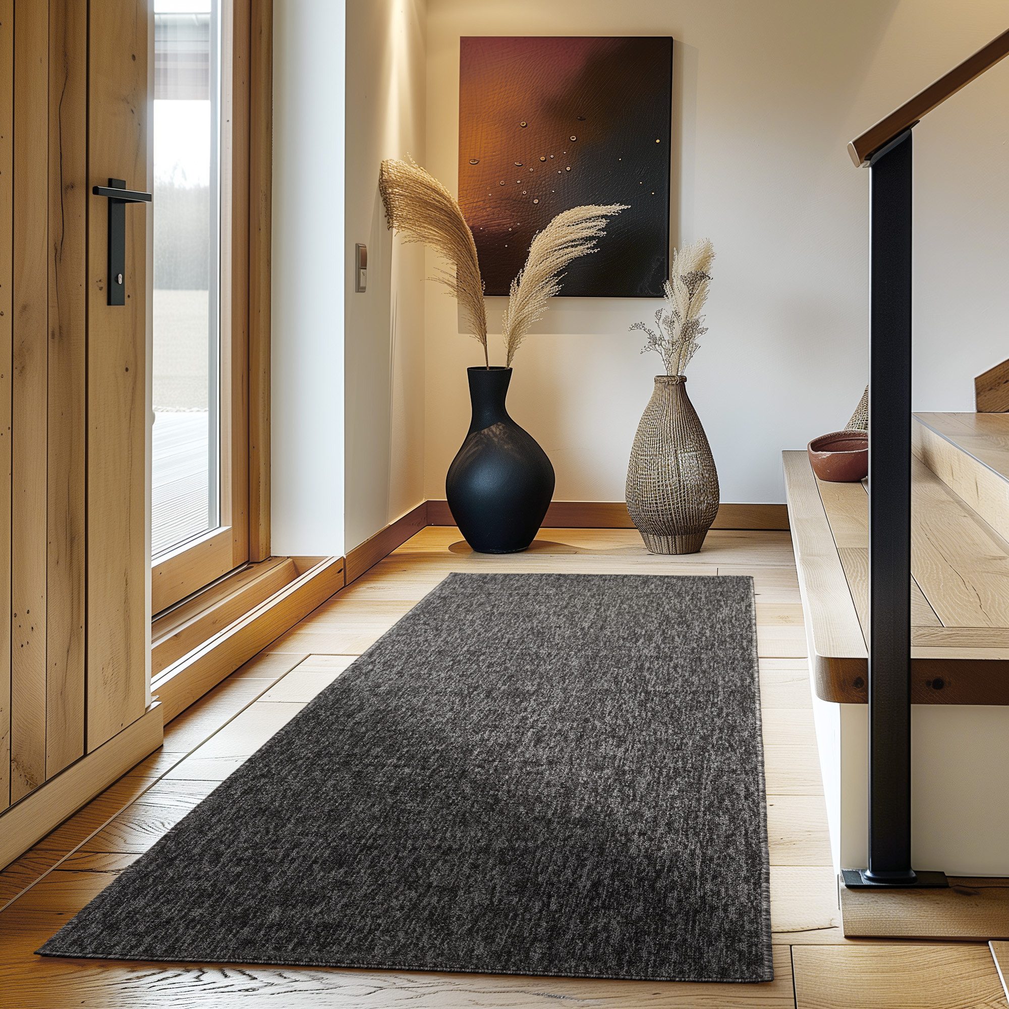 Carpettex Schlingenteppich Unicolor - Einfarbig, Läufer, günstig online kaufen