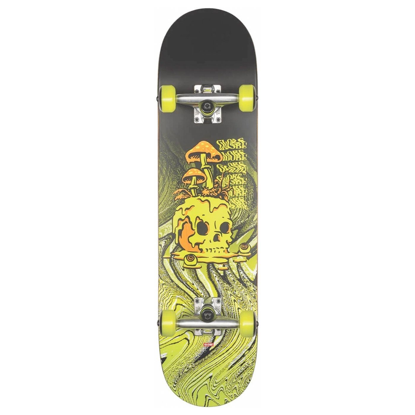 Globe Skateboard G1 Nature Walk 8.125' (black toxic yellow)