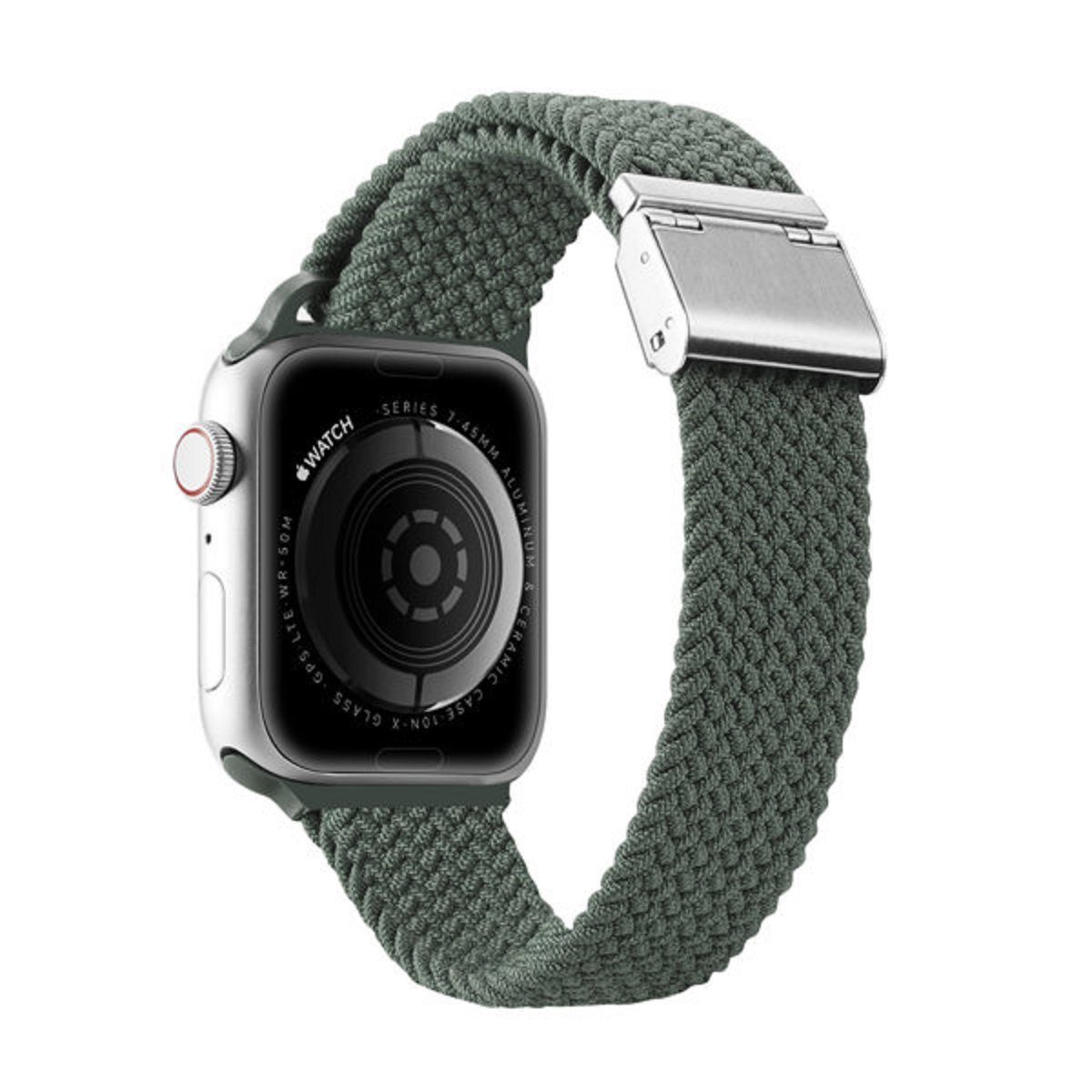 Dux Ducis Grün (Mixture Strap II Schleifenarmband Watch) Apple Version) für Armband Uhrenarmband