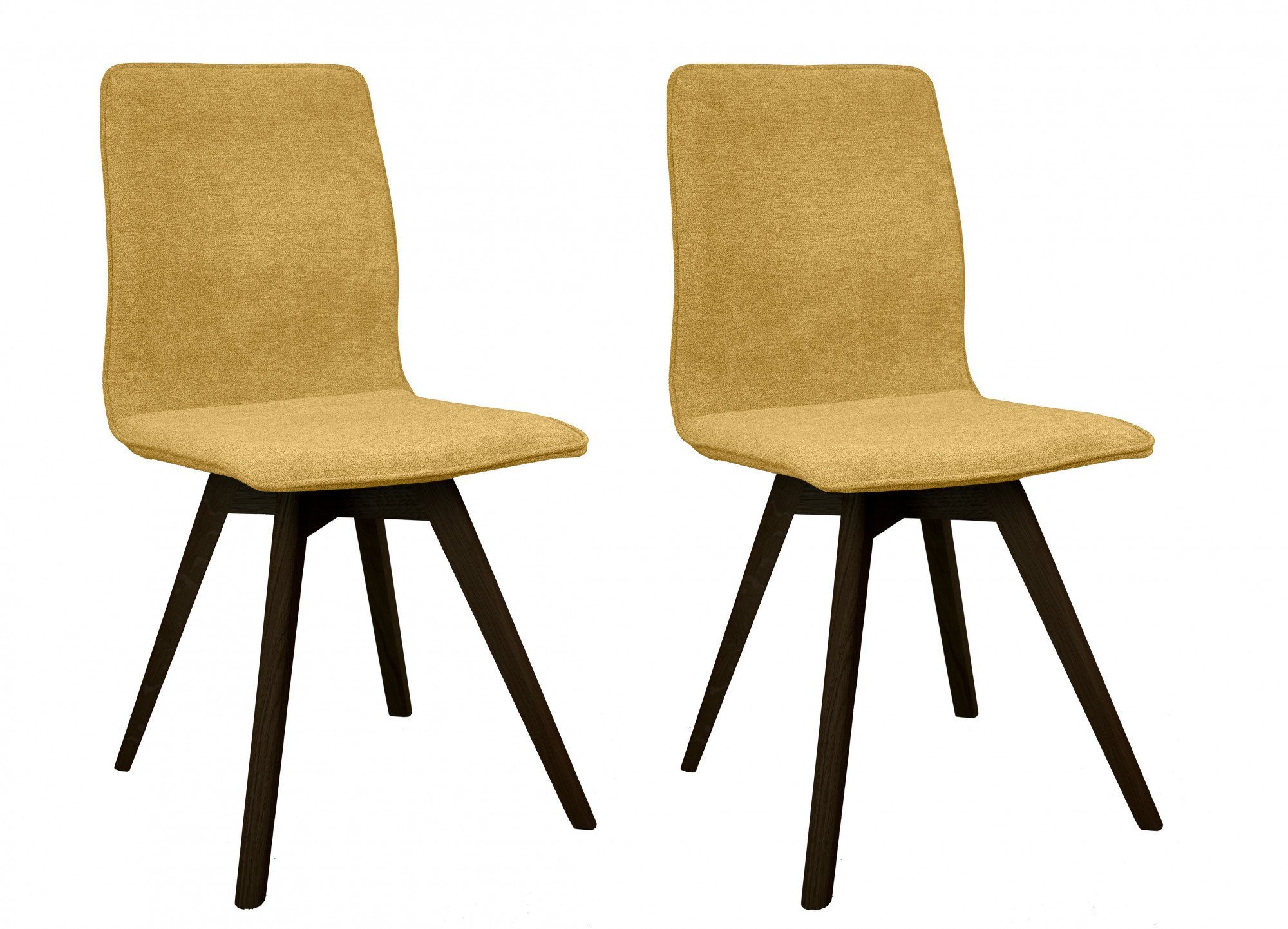 andas Esszimmerstuhl Rania (Set, 2 St), Massivholzgestell, mit Keder