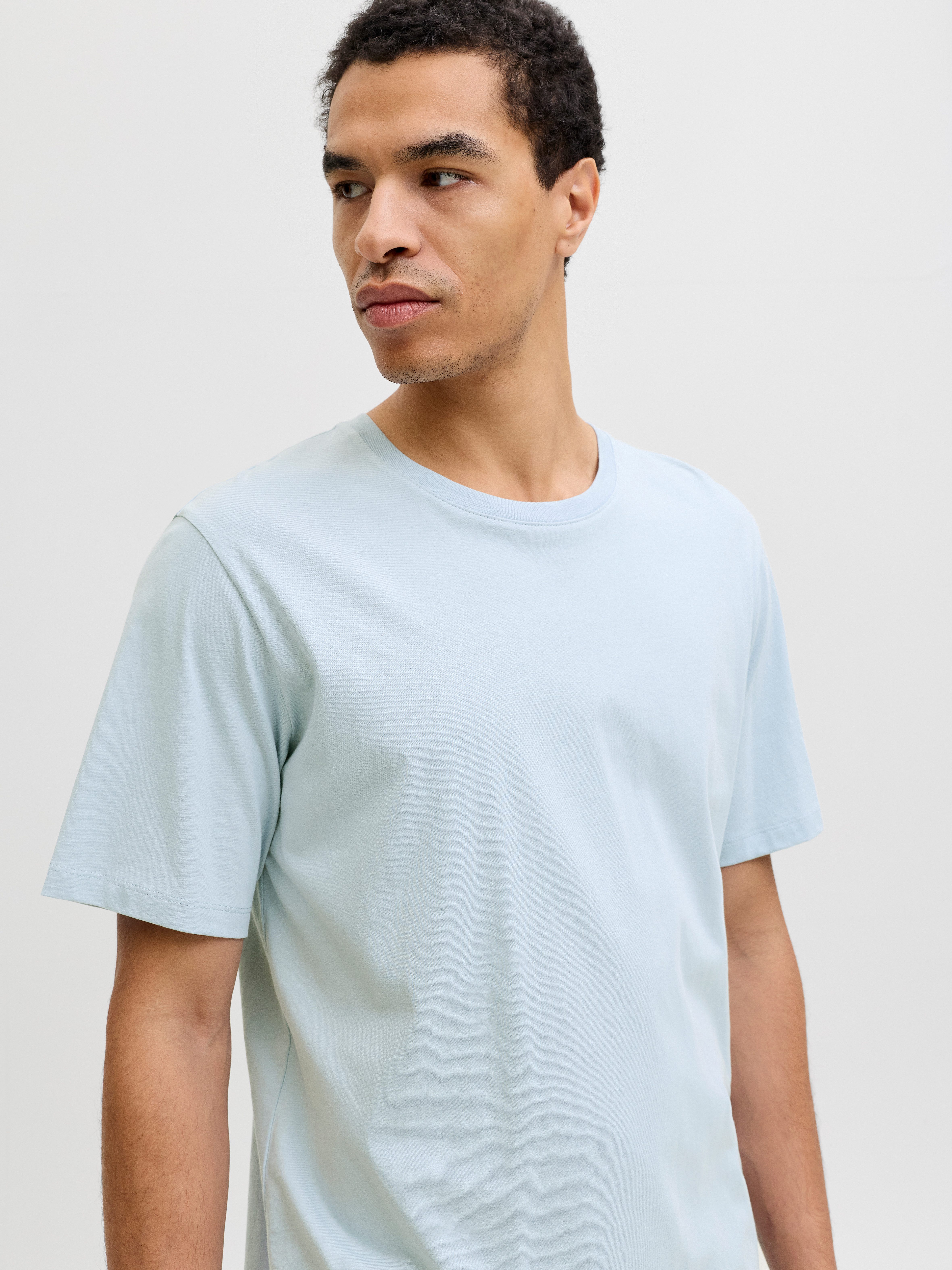 Jack & Jones Rundhalsshirt JJEORGANIC BASIC TEE SS O-NECK NOOS mit Rundhals günstig online kaufen