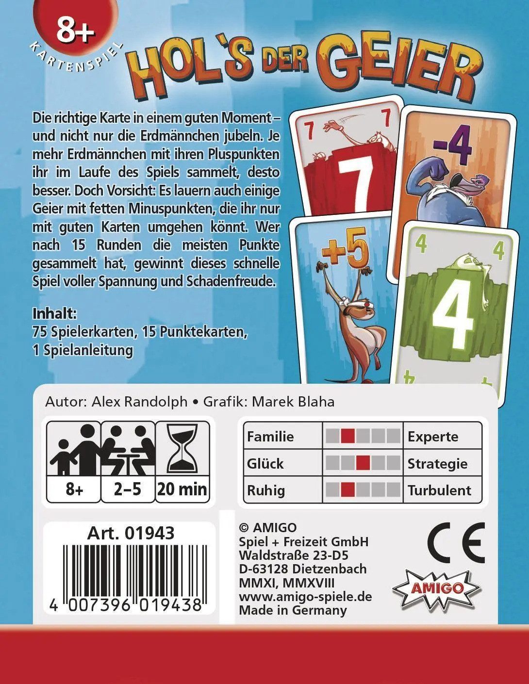 AMIGO Spiel Hol's der Geier