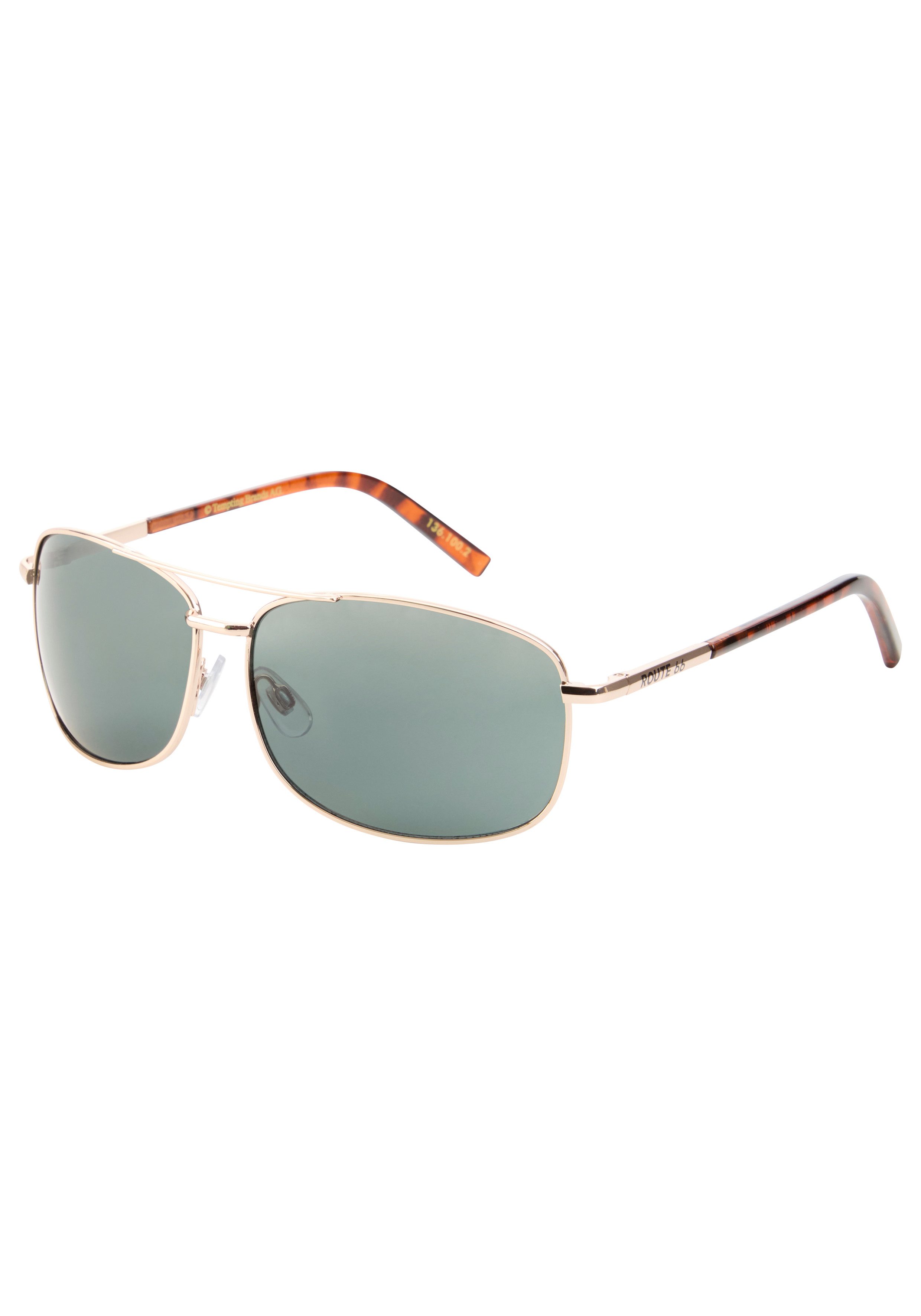 ROUTE 66 Feel the Freedom Eyewear Sonnenbrille Klassische metall Sonnenbrille mit Doppelbrücke